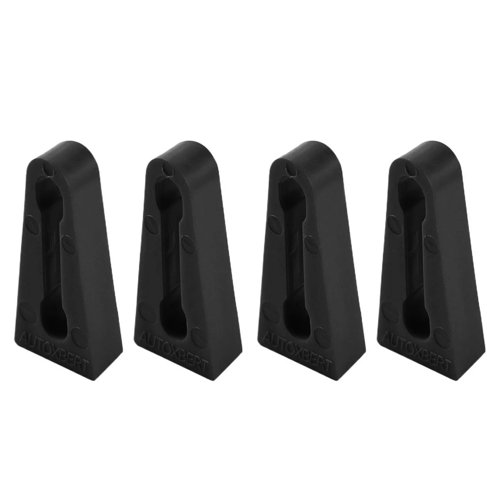 Ammortizzatore acustico per serratura porta,Attenuatore acustico per serratura portiera - 4X Ammortizzatore per serratura portiera auto insonorizzante con buffer silenzioso | Cuscino per portiera auto