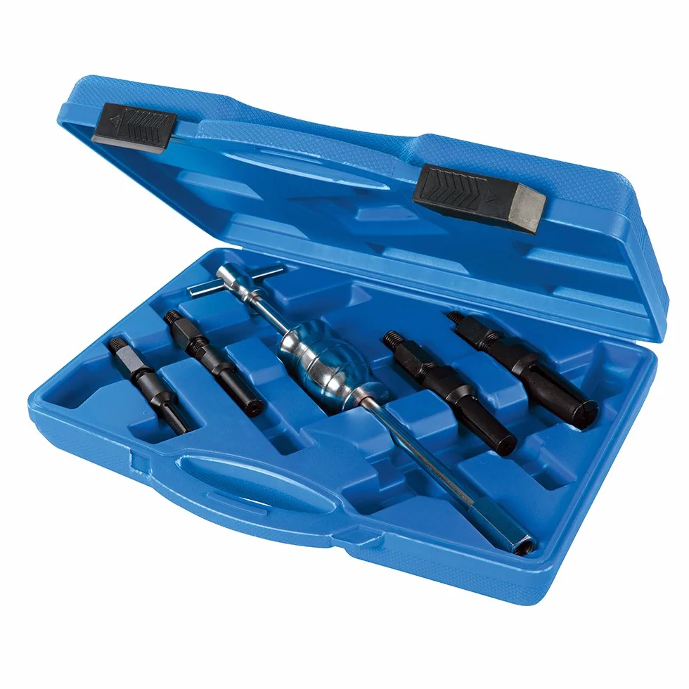 Silverline Set per Estrazione Cuscinetti Interni 12-32 mm, 5 Pezzi