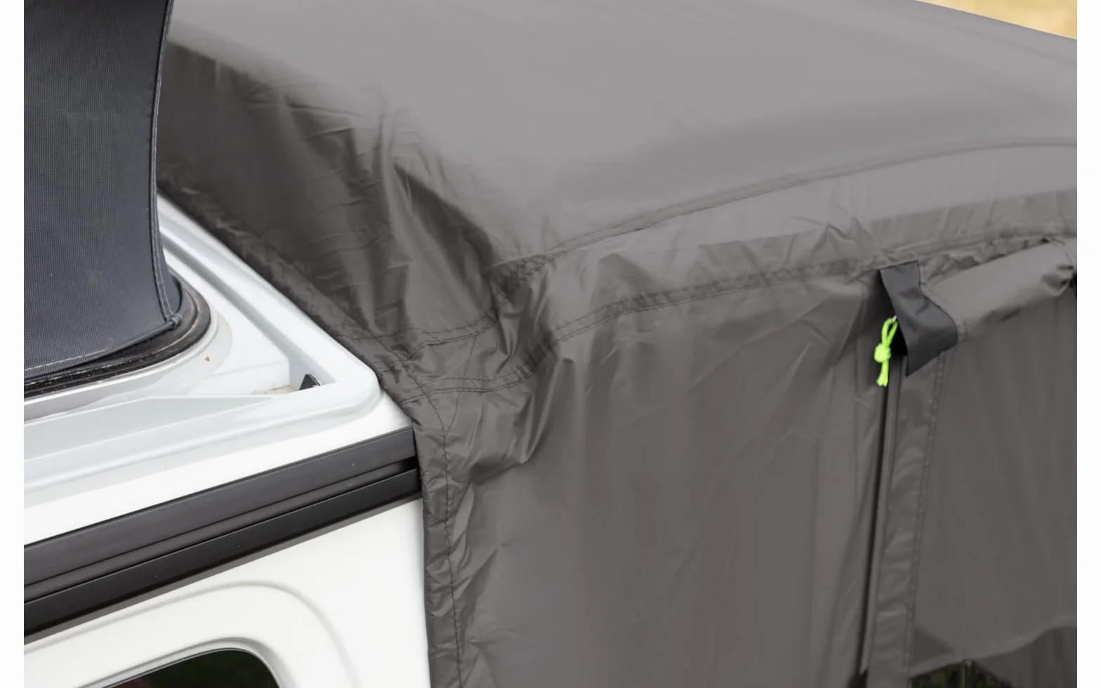 BERGER Tenda Posteriore Tonale per Van, Impermeabile con Zanzariera, Protezione UV+ Spazio Extra