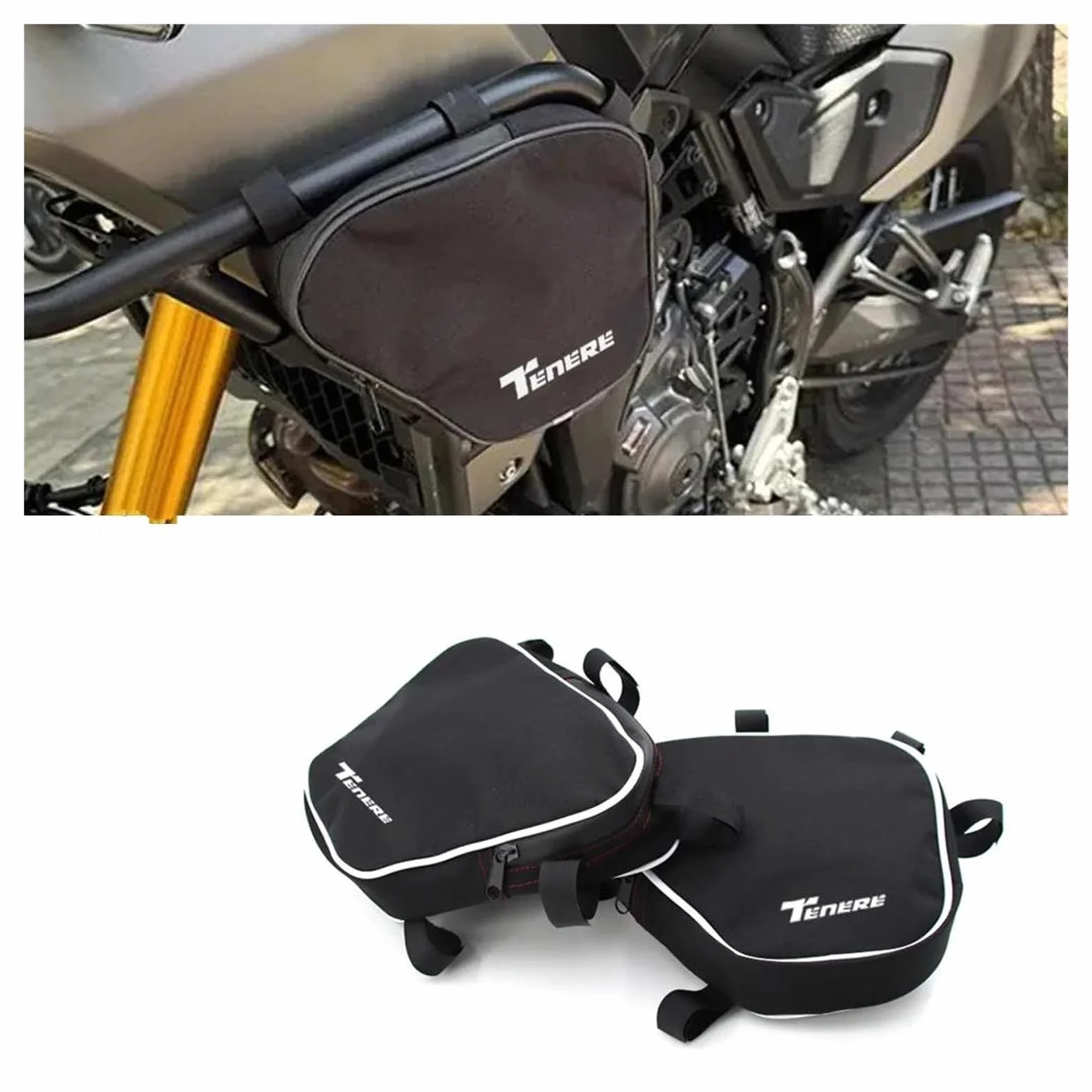 Borsa Laterale Impermeabile per Moto Yamaha Tenere 700 2025