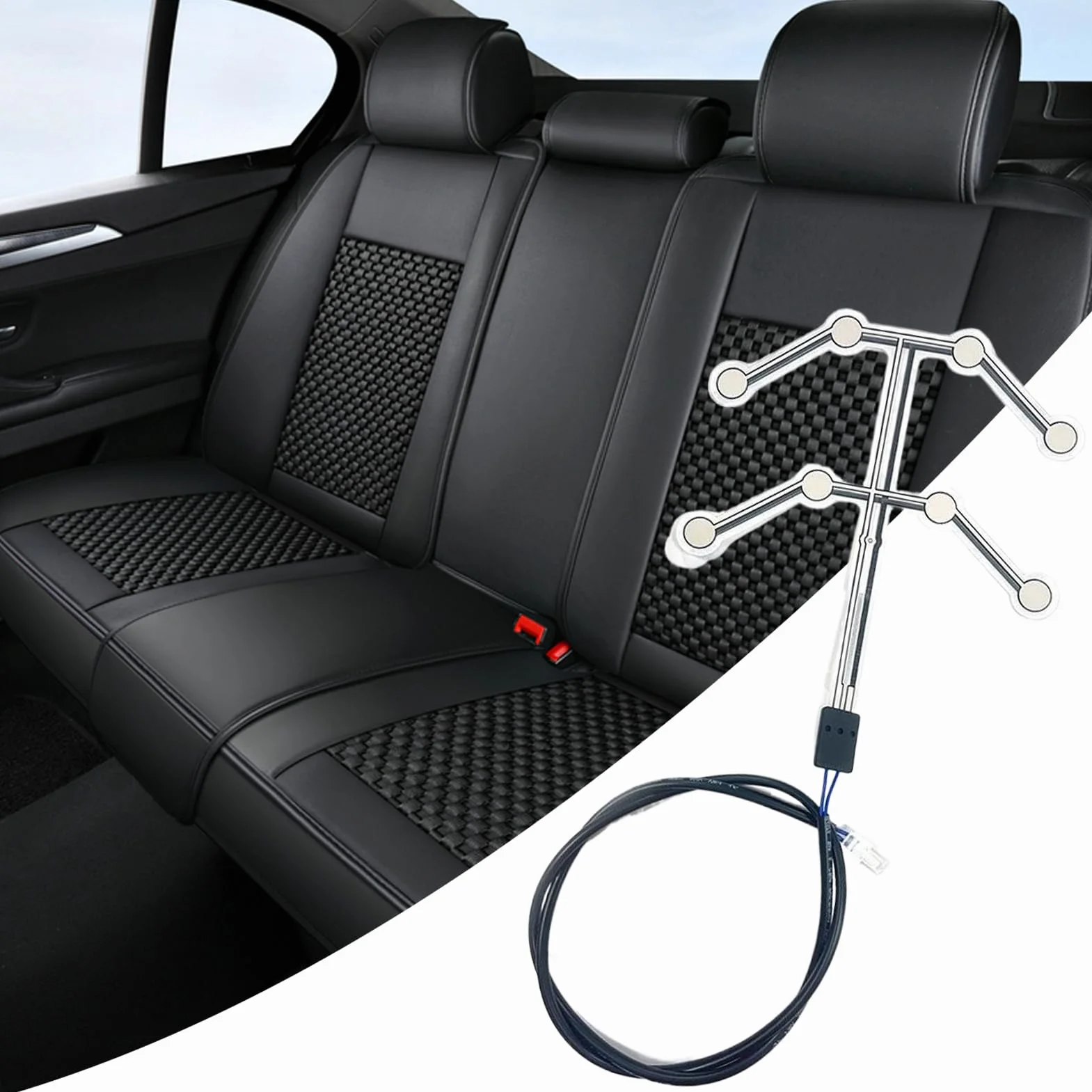Sensore Allarme Per Sedile Auto | Sensore Pressione Cinture Auto - Sicurezza Veicolo Spostamenti Quotidiani Strada