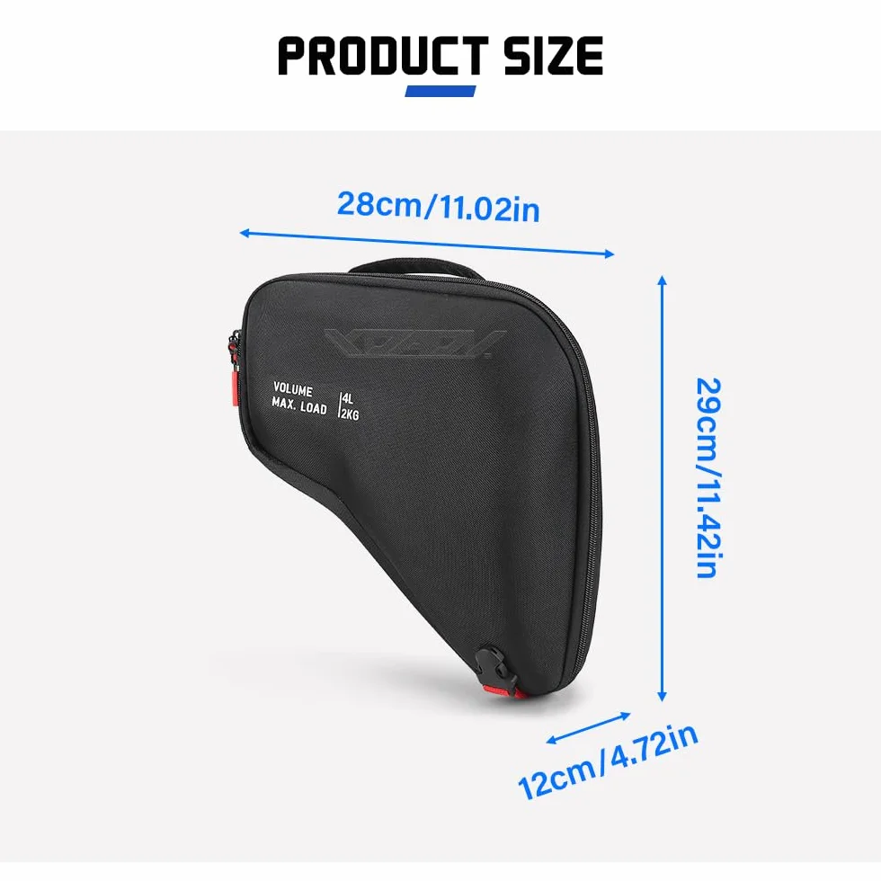 Per BMW R 1300 GS Adventure Borsa in Nylon per Veicolo con Protezione Rigida del Radiatore Borsa R1300GSA 2024+ per Telaio Anteriore Borsa Portautensili Accessorio
