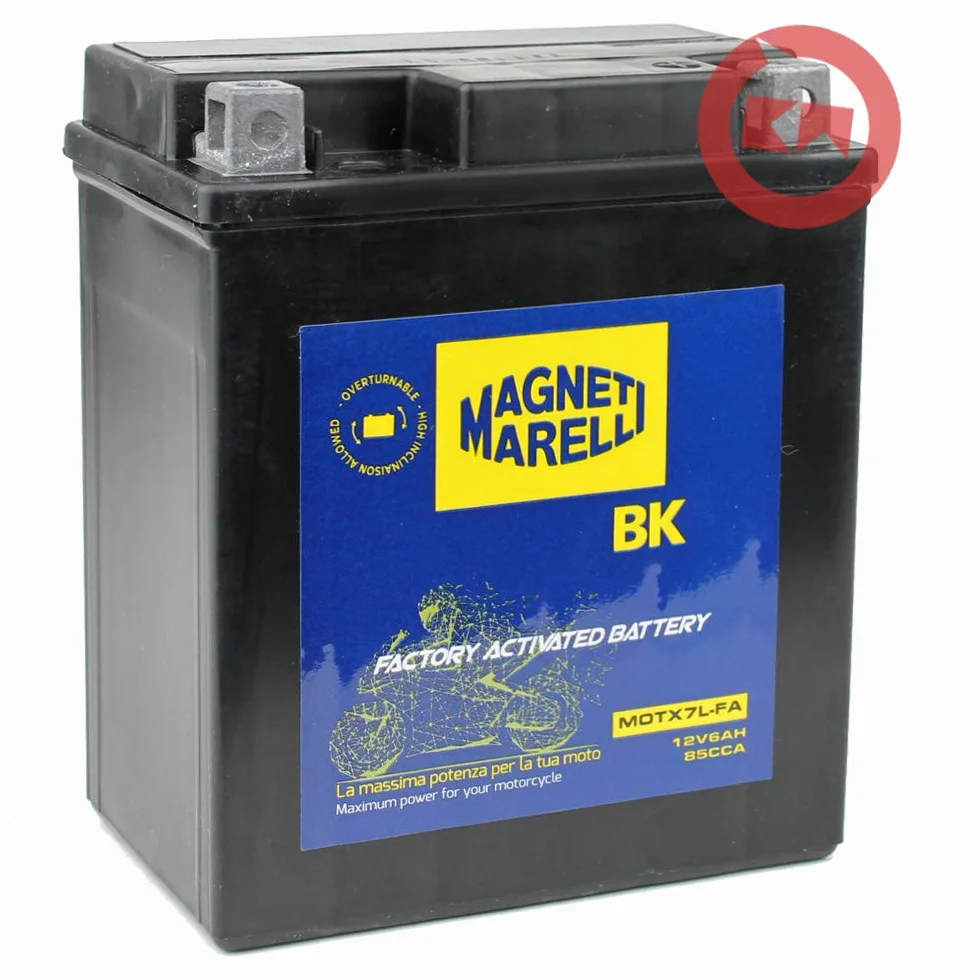 Originale Batteria MOTX7L Sigillata Precaricata