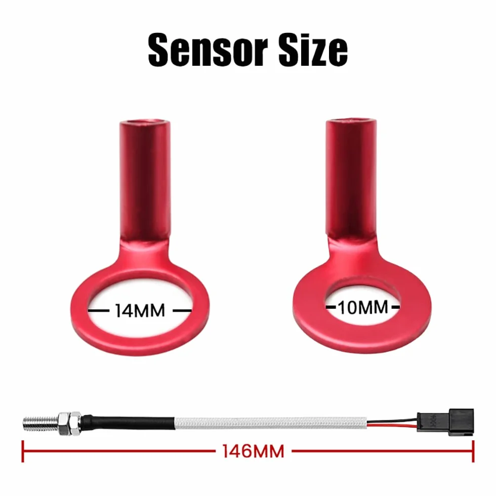 KOSO sensore di temperatura testa cilindro 10 mm 14 mm sonda adattatore