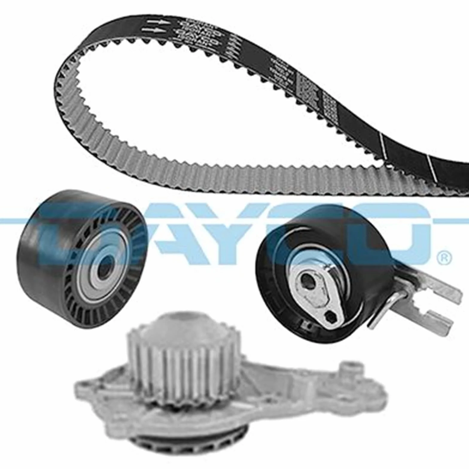 DAYCO KTBWP8570 KIT DISTRIBUZIONE CON POMPA ACQUA CI.C3-DS3-FO.B-MAX-FIESTA VAN-