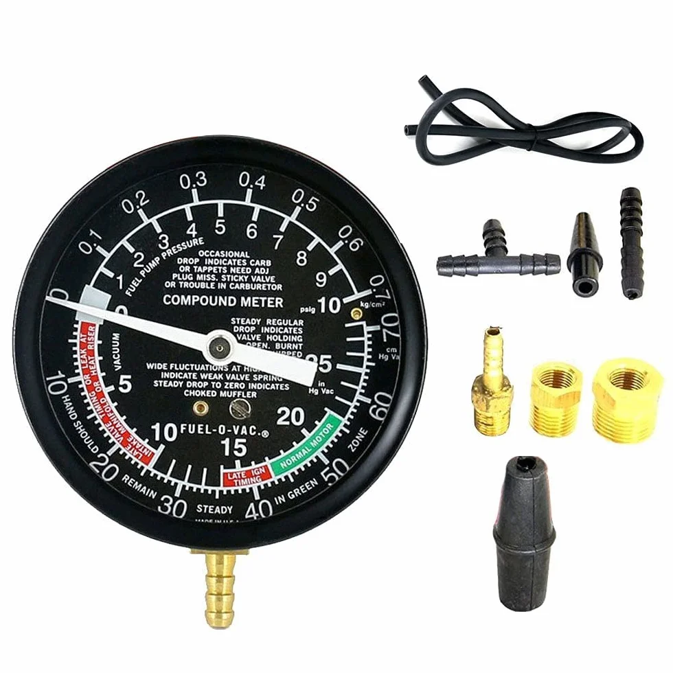 MECARTOOL AUTOOL Valvola del carburatore Pressione della Pompa Automatica Tester del Vuoto Strumento di Test del Kit Diagnostica