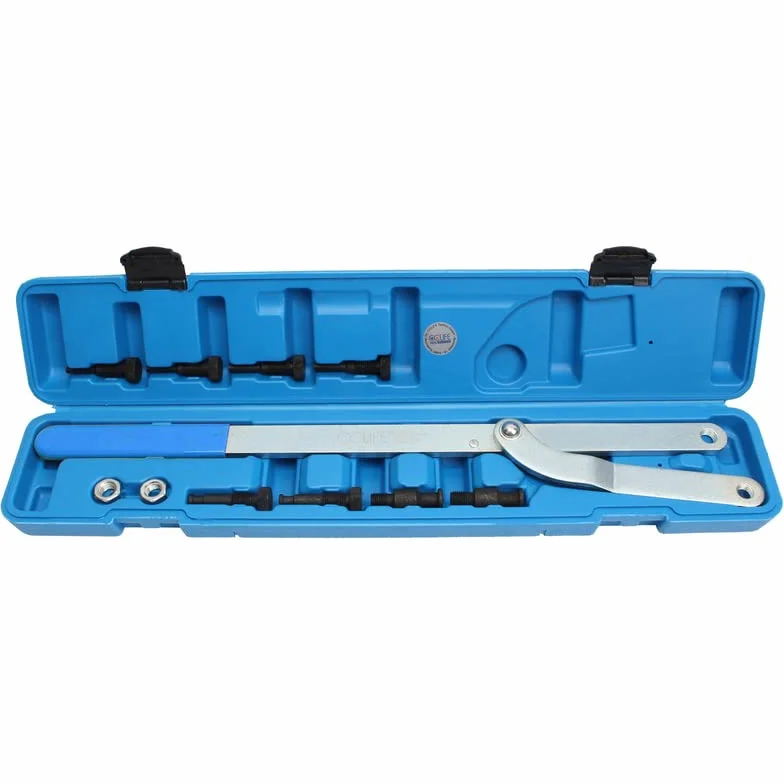 CCLIFE Set attrezzi chiave controsupporto per albero a camme con 2 tenditori e 8 bulloni bloccaggio