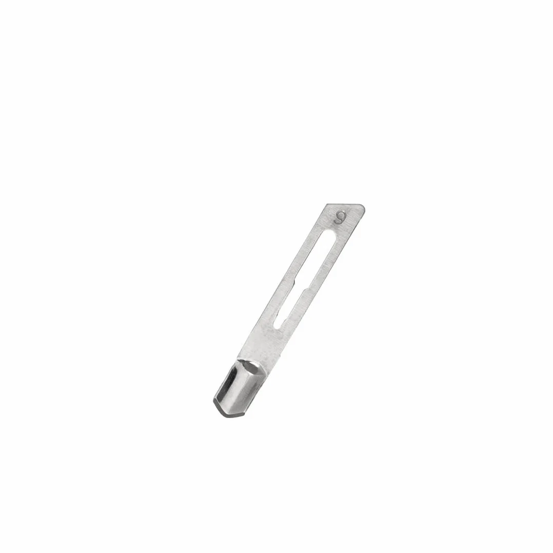 Lame per podologia mis. 6 mm conf. 20 pz. monouso imbustate singole pedicure