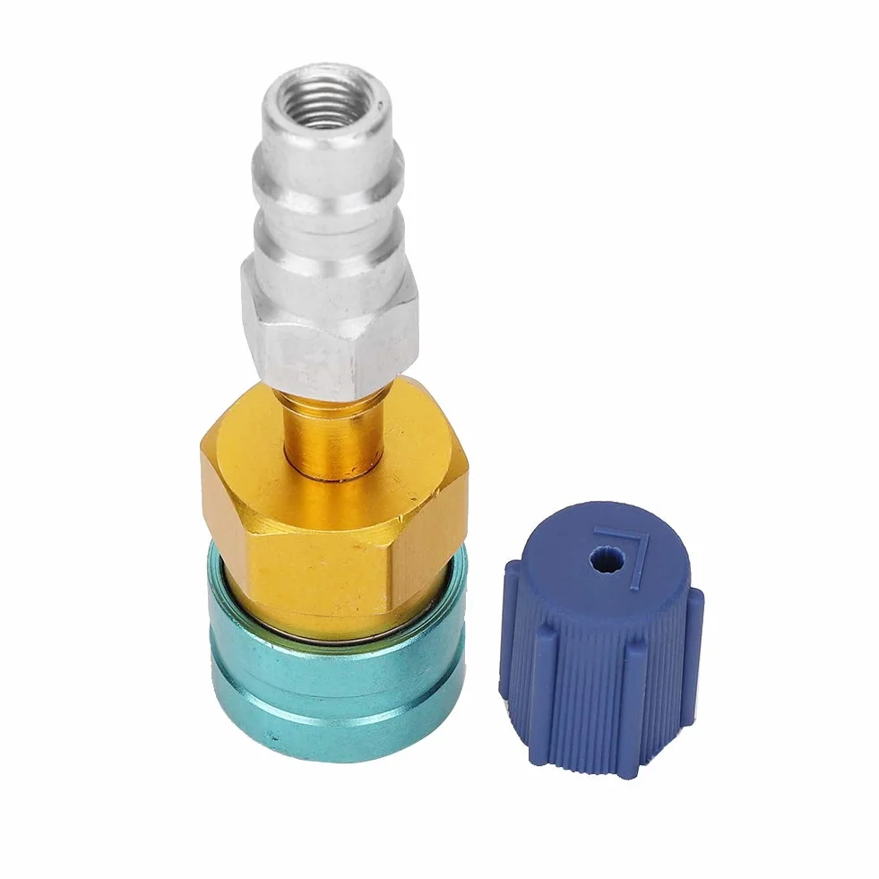 Adattatore rapido climatizzatore auto R1234YF R134A basso lato aria condizionata raccordo
