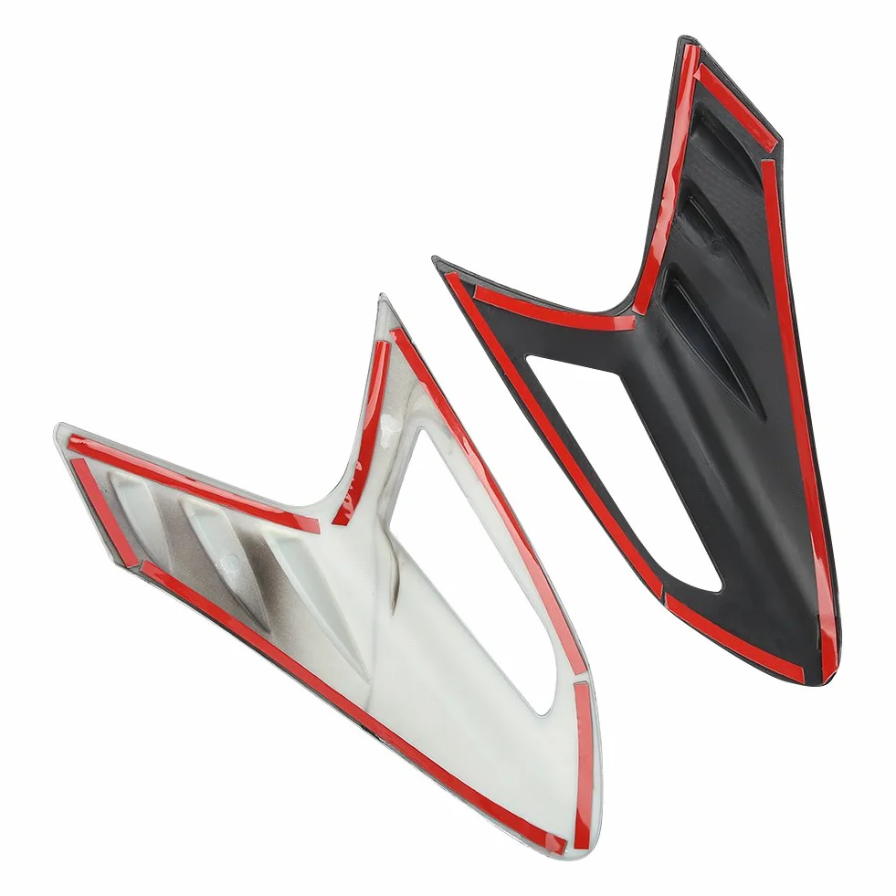 Copertura universale per fanale posteriore in fibra di carbonio, 4 pezzi, con materiale durevole per CHR, lampade e accessori, copertura protettiva per lampada