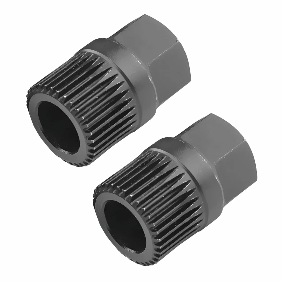 JNNJ 2 Pc Strumento di Rimozione della Puleggia, 33 Denti Rimozione della Puleggia, Auto Puleggia del Motore Strumento di Montaggio Strumento di Riparazione del Generatore, Rimozione della Puleggias