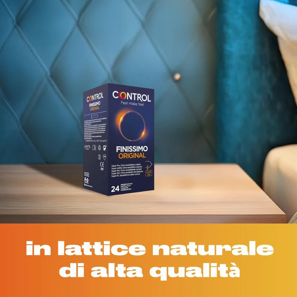 Control Finissimo Original Preservativi Super Sottili 0.05 mm - 24 Profilattici