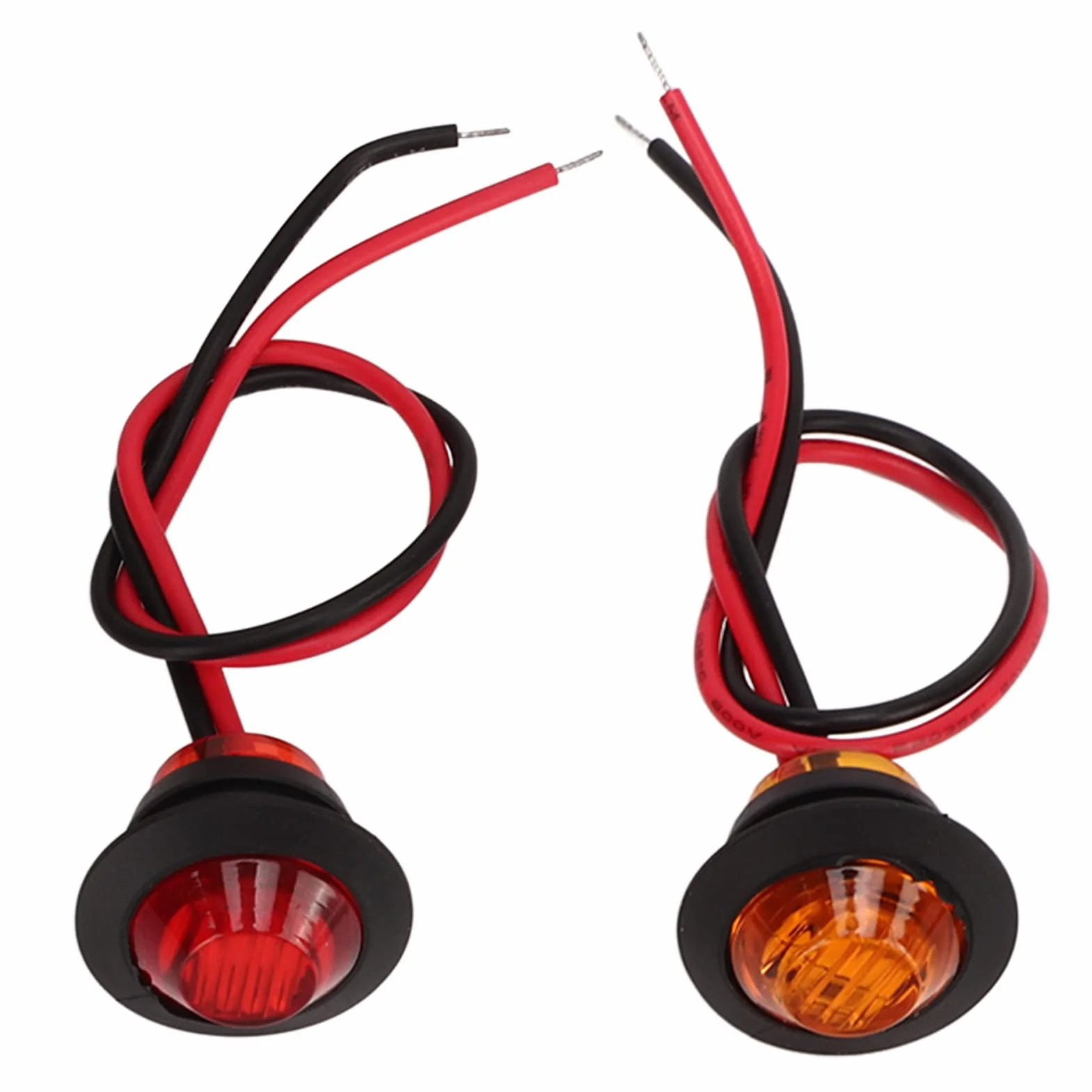 KIT indicatori di direzione UTV interruttore a bilanciere universale 12V ATV kit illuminazione stradale