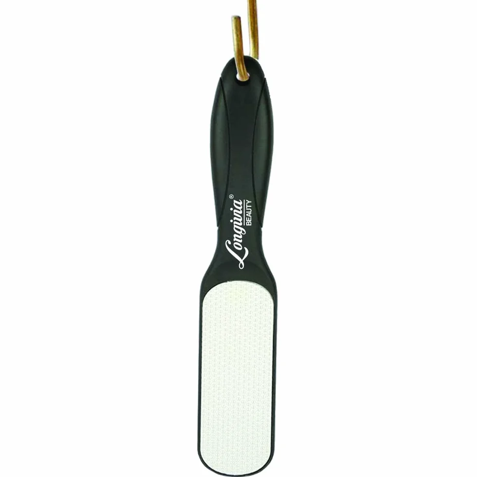 Raspa Piedi Professionale Doppia Superficie Lima Acciaio Inox Rimozione Calli Duroni Pelle Morta Pedicure