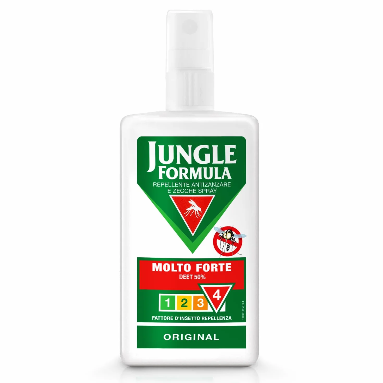 Jungle Formula Molto Forte Spray Repellente Antizanzare DEET 50% 75 ml