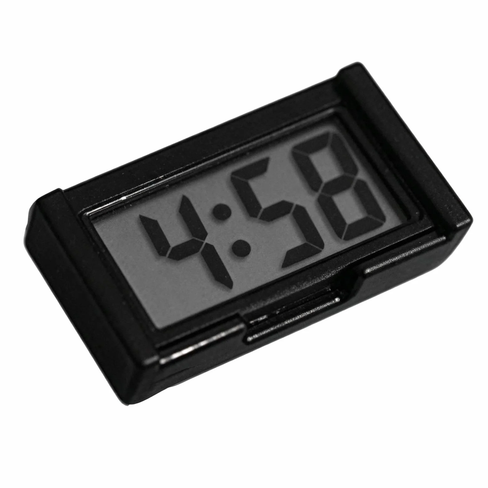 Orologio auto – Strumento cruscotto a LED | orologio digitale adesivo con ampio schermo | Automobilisti, moto, camion, imbarcazioni, biciclette, aula, frigorifero – visore luminoso silenzioso