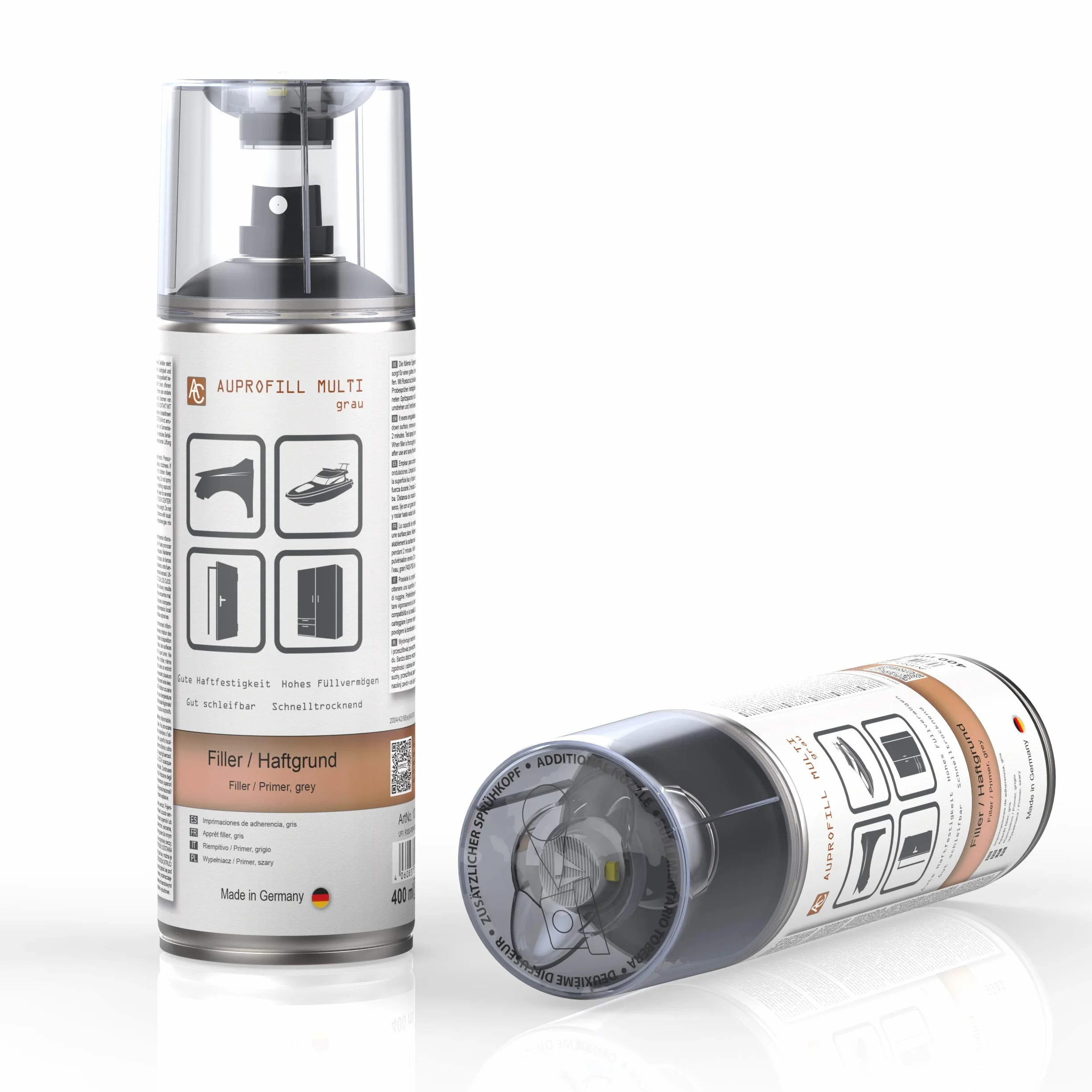 AUPROTEC Auprofil Multi Filler Base Adesiva Grigio 400 ML