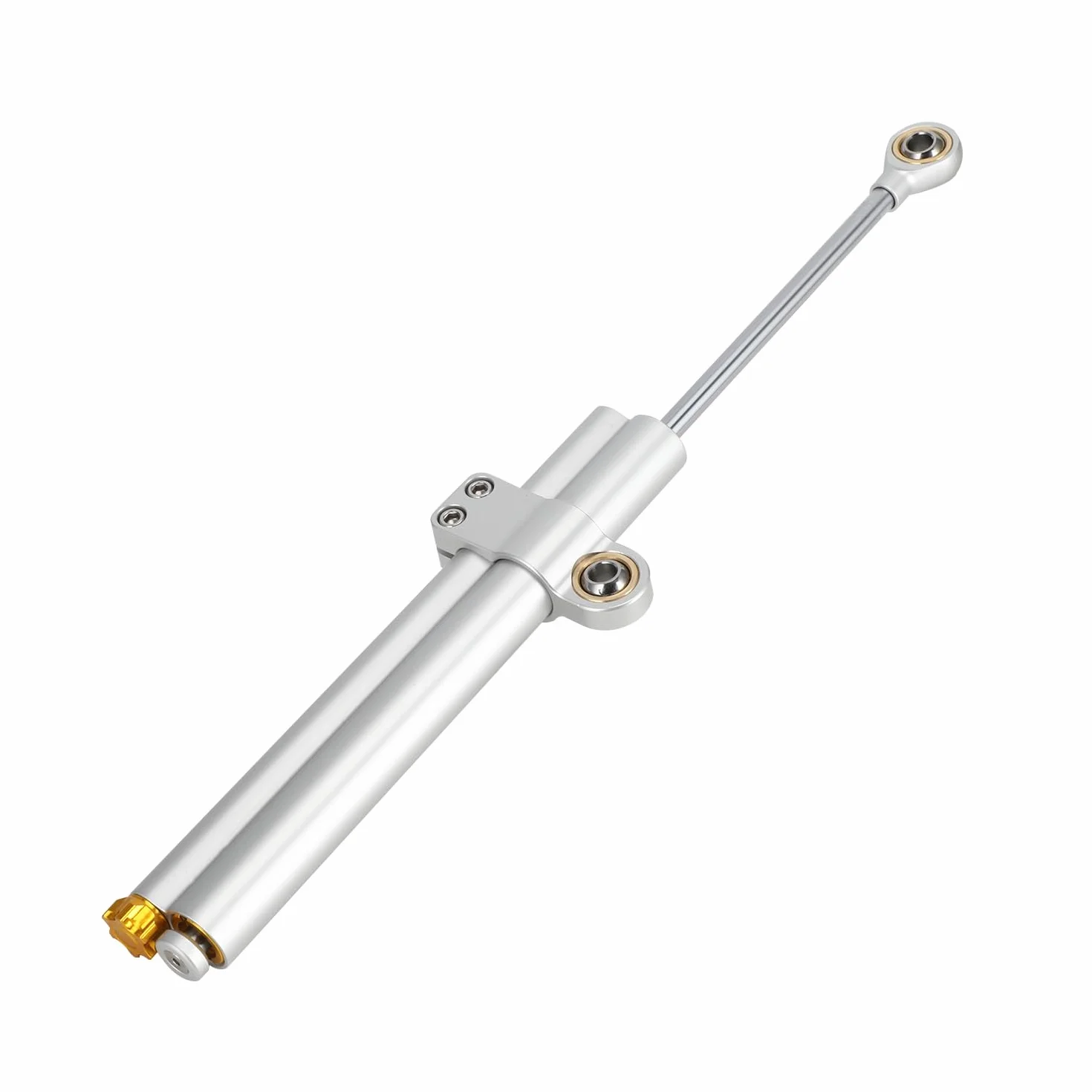Ammortizzatore stabilizzatore di sterzo per moto da 36cm/14.2 pollici, Ammortizzatore stabilizzatore di sterzo in lega di alluminio CNC per controllo di sicurezza e sterzo per la maggior parte