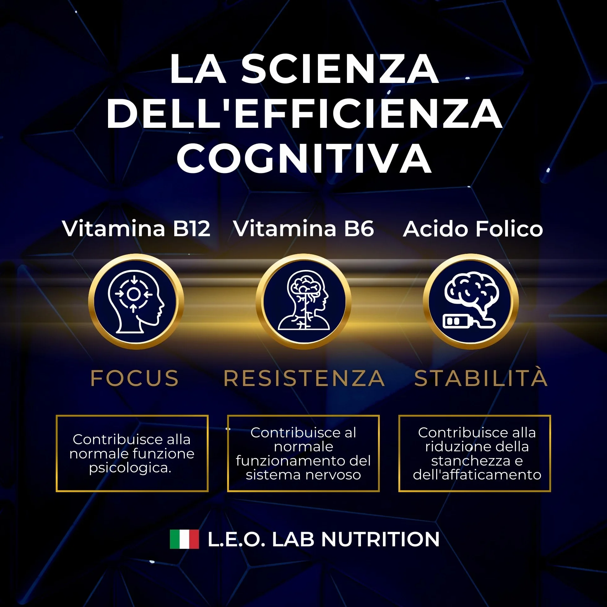 Citicolina 90Cpr 750mg Colina Fosfoserina Vitamine B Acido Folico Metabolismo Energetico Cerebrale