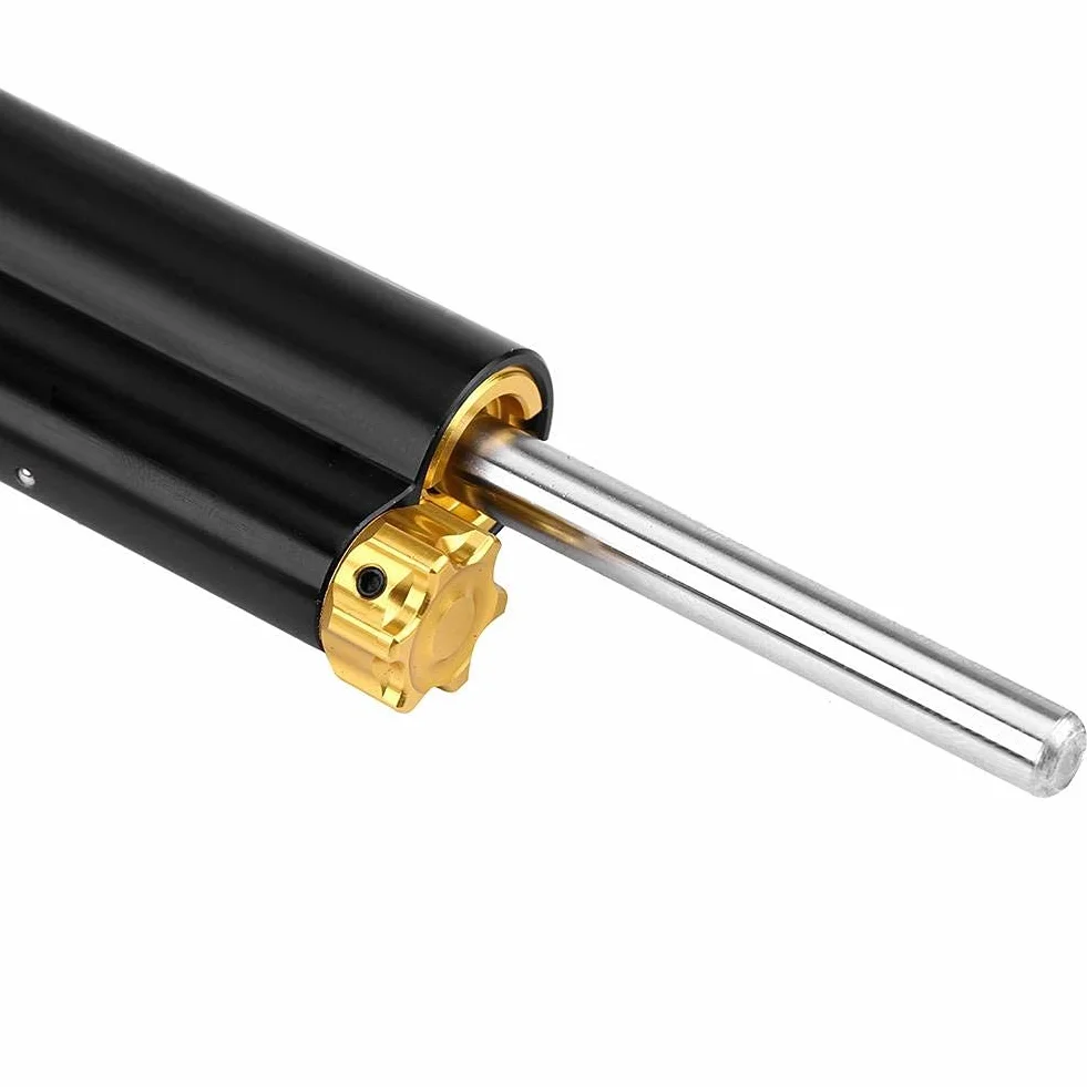 Staffa Per Faretti Moto - Stabilizzatore Ammortizzatore Di Sterzo Universale CNC Regolabile, Adatto Per RD 350