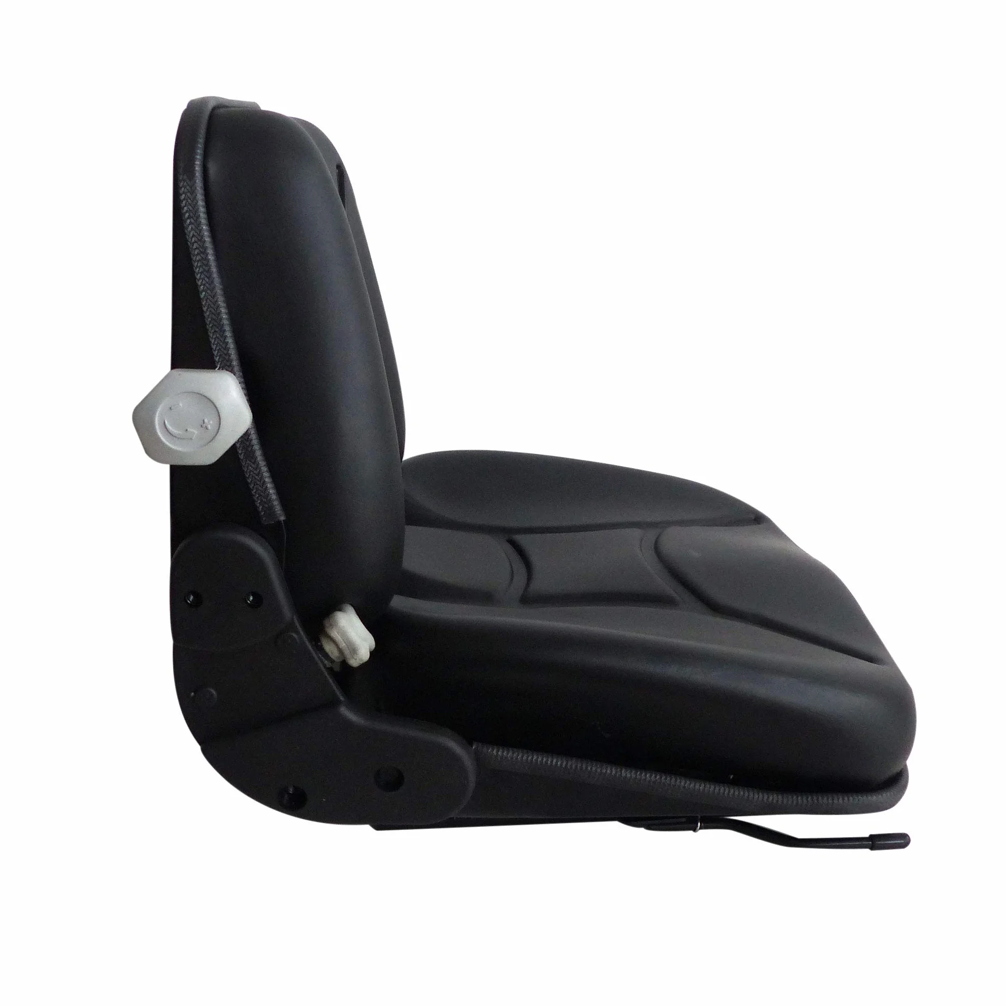 Sedile Carrello Elevatore Muletto Escavatore Trattore Cingolato In PVC con Schienale Regolabile Gopart TS29000GP
