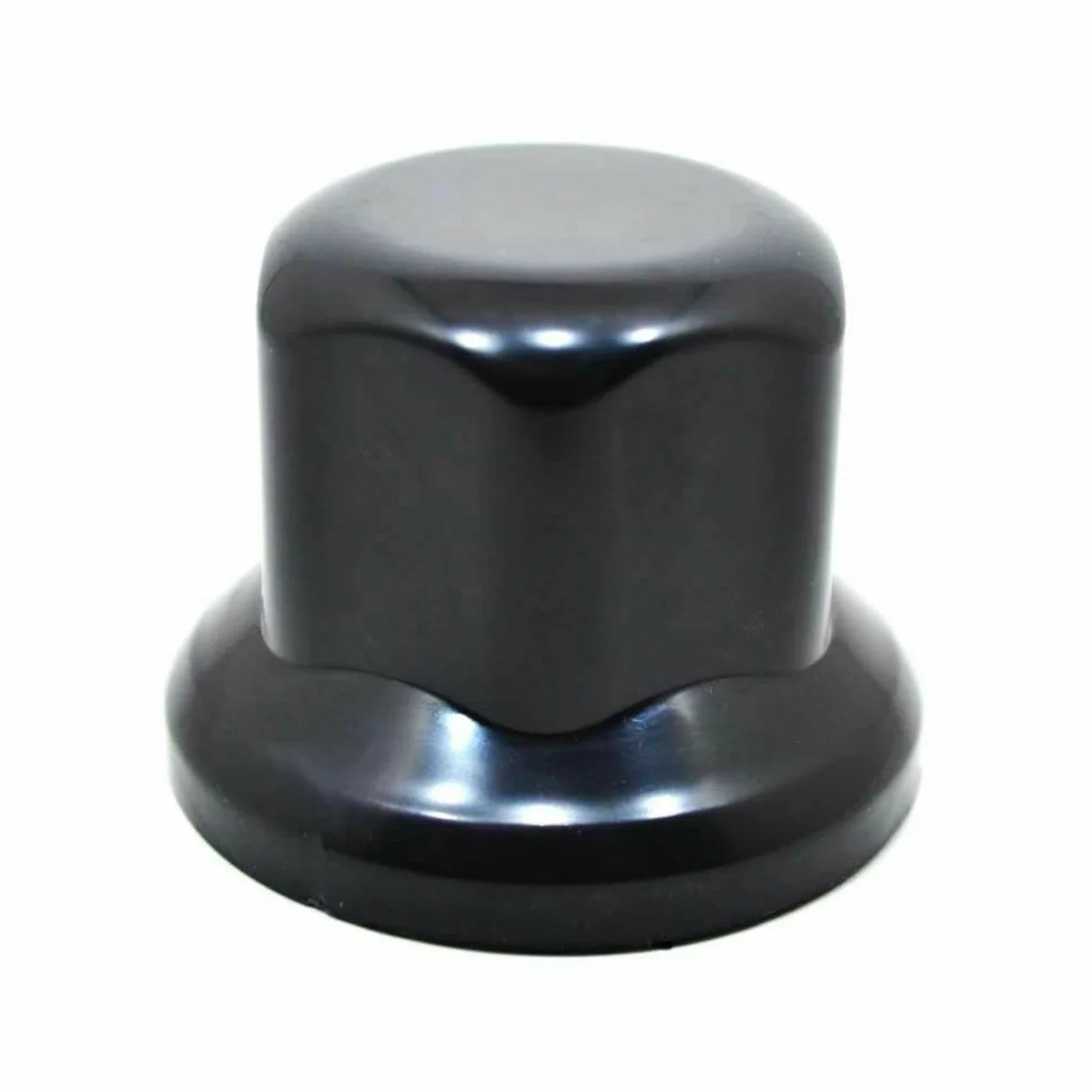 60 pezzi 32 mm Copribulloni per ruote in plastica neri, compatibili con autocarro, rimorchio, autobus, camion, auto, veicoli LKW