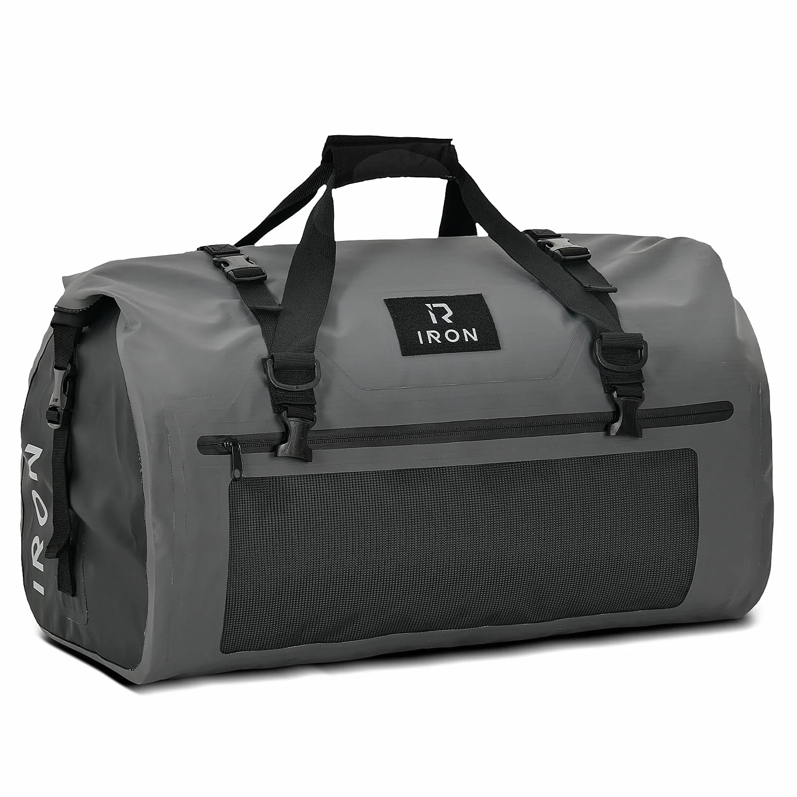 BORLENI Borsa da Moto Impermeabile 30L – Borsa Sella Moto Posteriore con Chiusura Rolltop, Cinghie Rapide & Sistema MOLLE