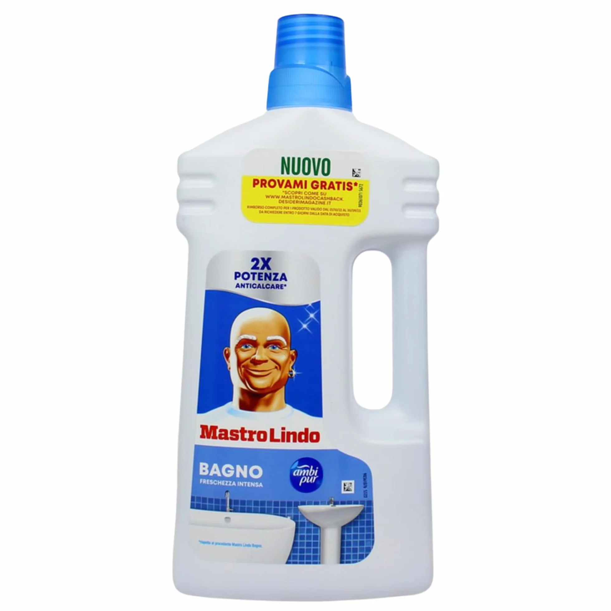 Detergente Liquido Bagno 930ml 3 Flaconi Rimuove Residui Sapone Calcare