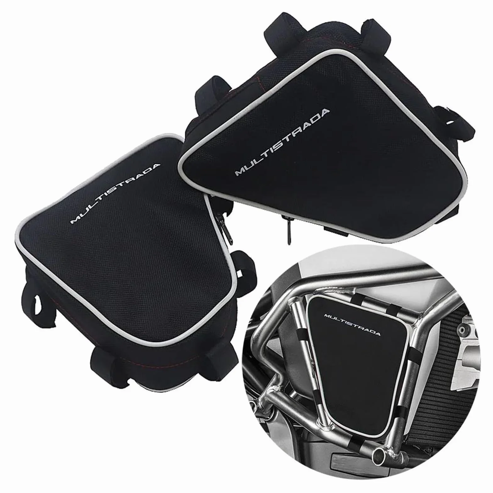 Borsa Laterale Moto Impermeabile per Ducati Multistrada 1200