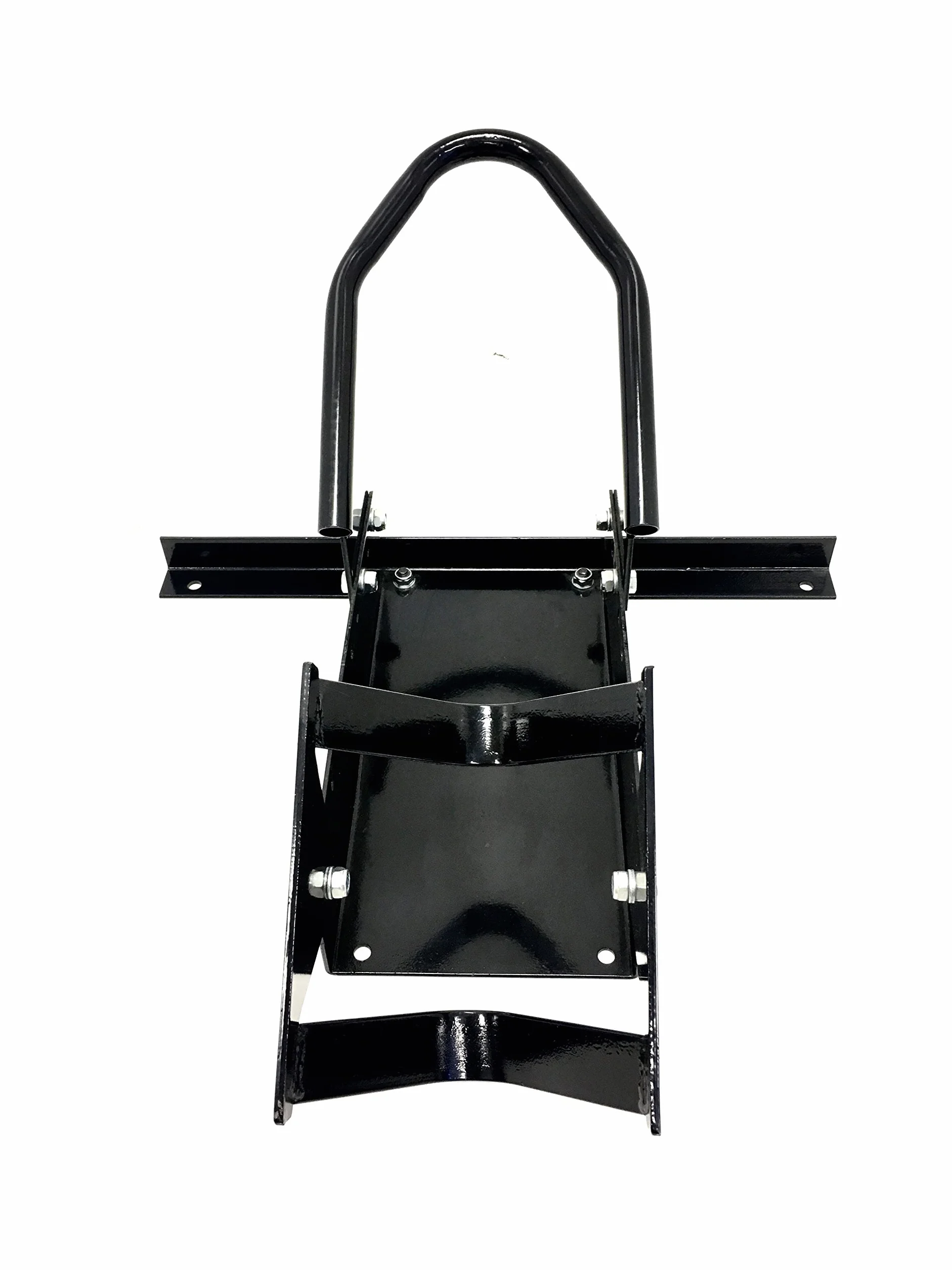 MaxxHaul 80077 - Cuneo ferma ruota standard per motocicletta con supporto girevole