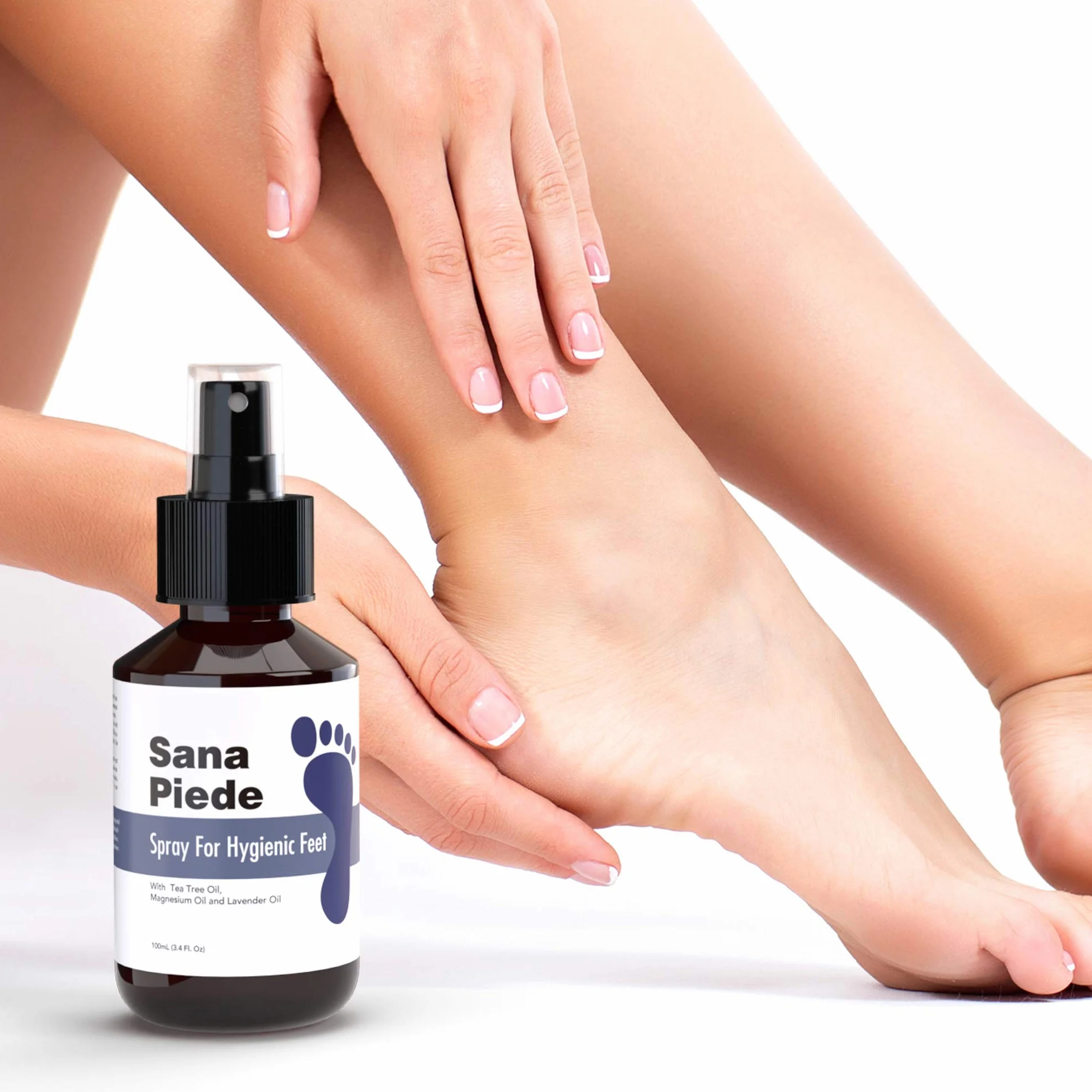 Anti Vesciche Spray 100ml Alternativa a Cerotti Vesciche Efficace Contro Vesciche Piedi Olio di Lavanda