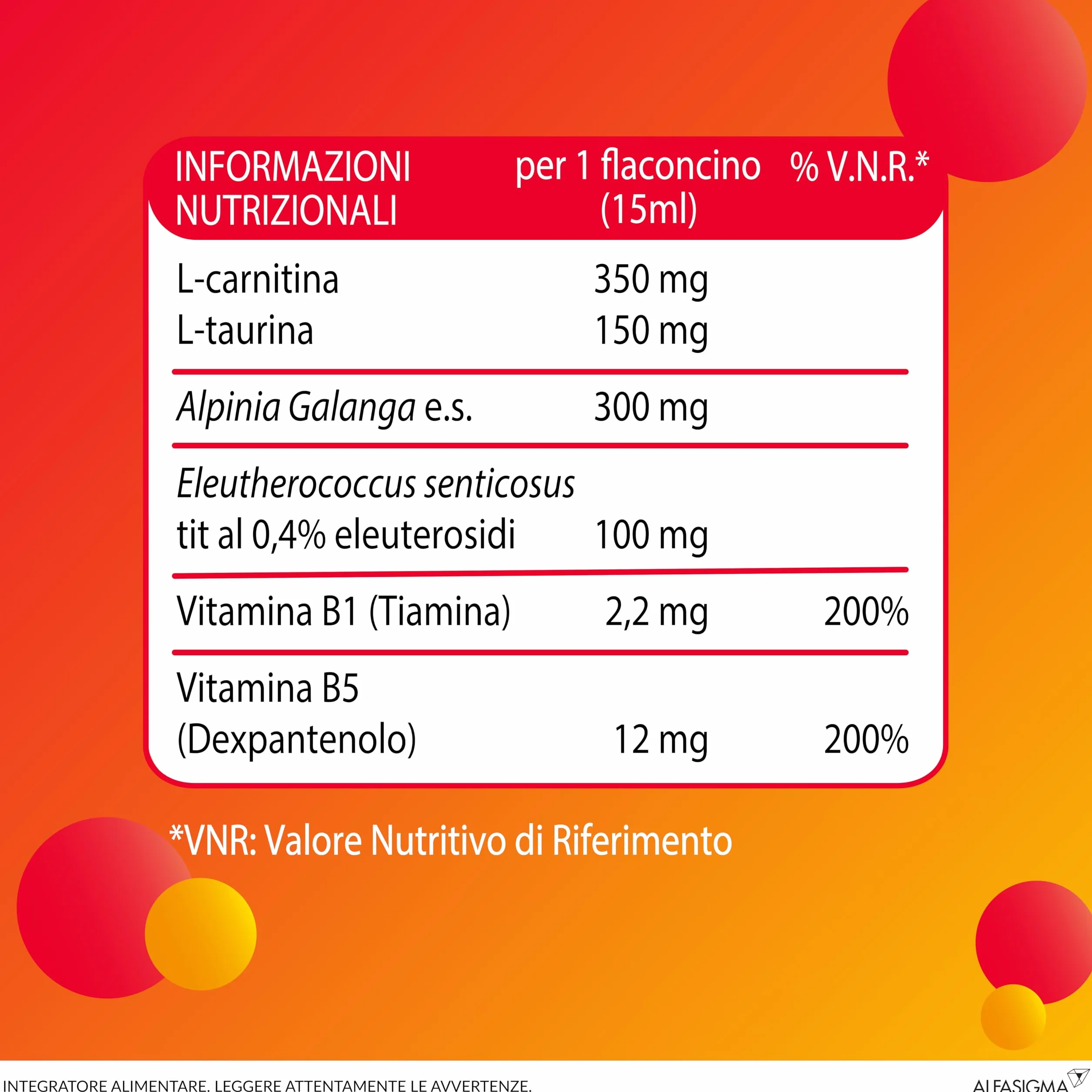 Carnidyn Boost Integratore Extra Energia Carnitina Taurina EnXtra Eleuterococco Vitamine B Senza Caffeina Glutine Lattosio Gusto Frutti Rossi 10 Flaconcini