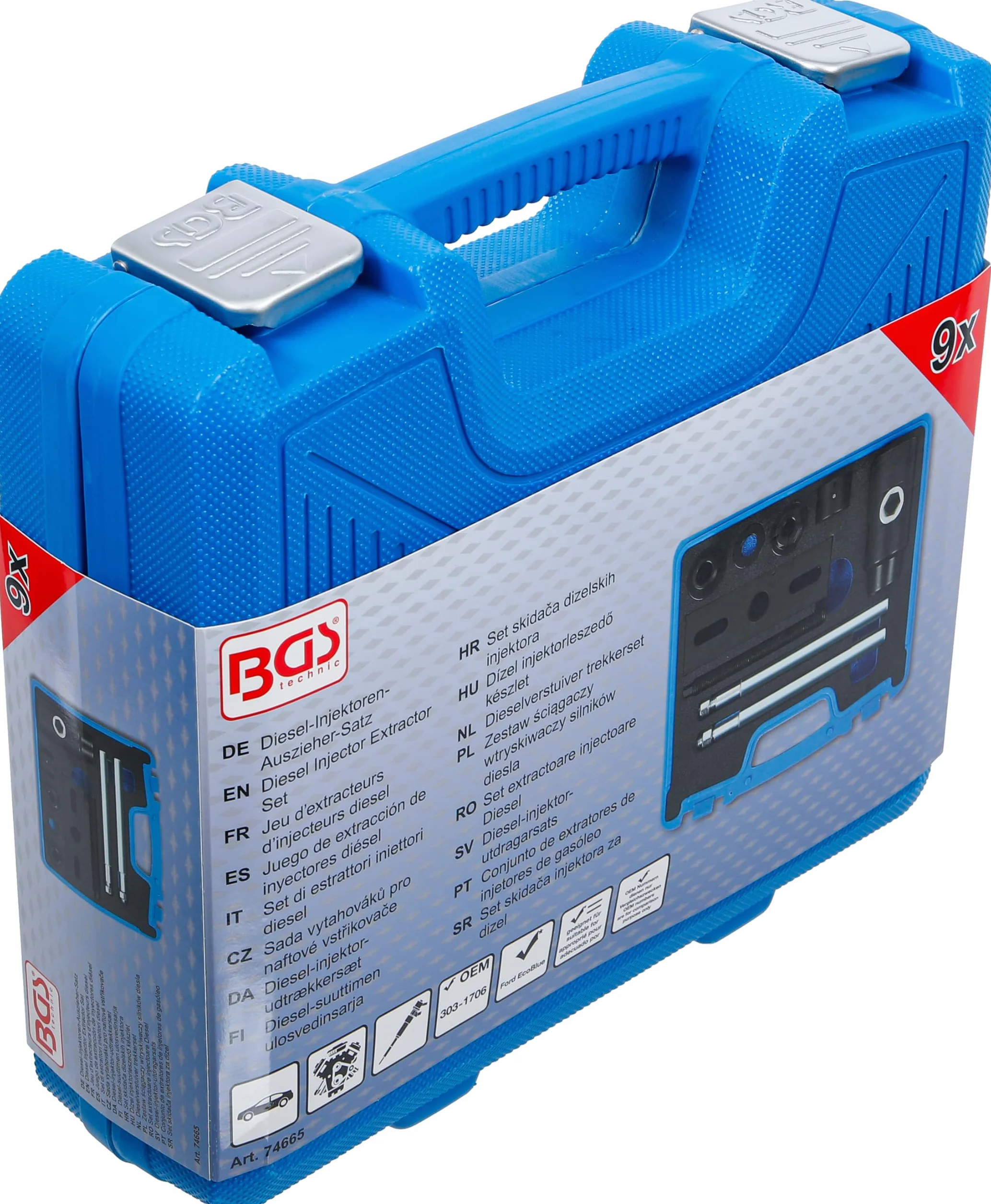 BGS Set di estrattori iniettori diesel per Ford EcoBlue 2.0L