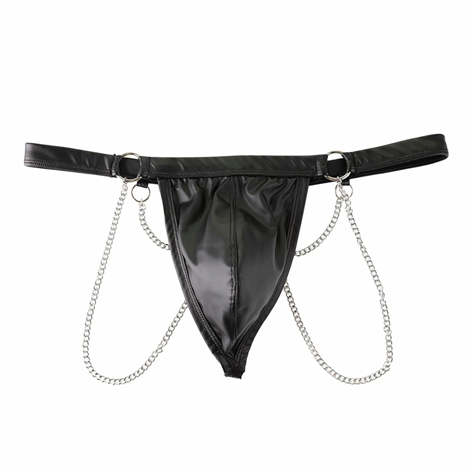 Tanga Uomo Pelle Chiara Arcobaleno Catena Elasticità Confortevole