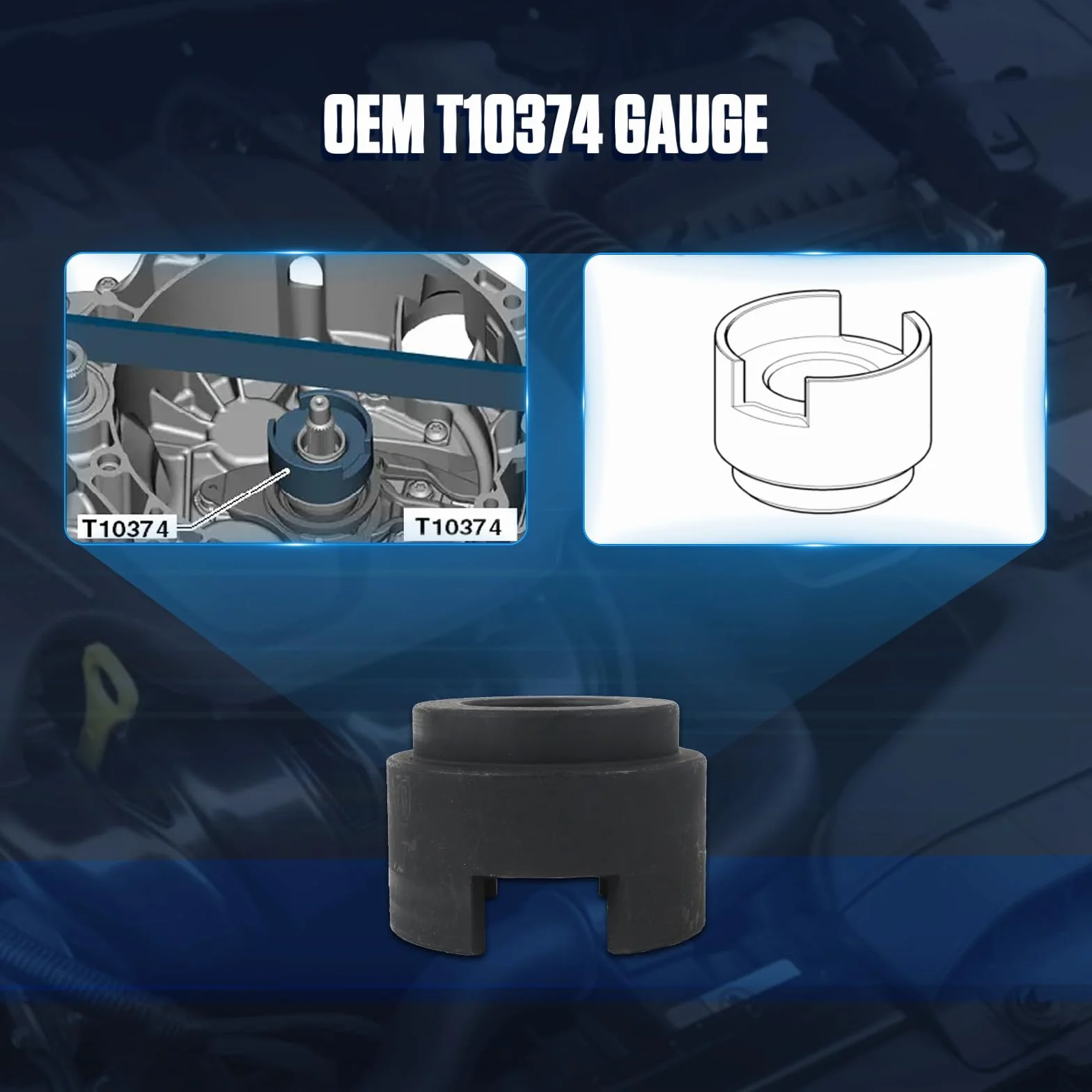 BELEY Kit di Strumenti di Trasmissione Doppia Frizione per VW Audi per DSG 7 velocità per installare e Rimuovere la Frizione e l'estrattore T10373 T10376 T10323