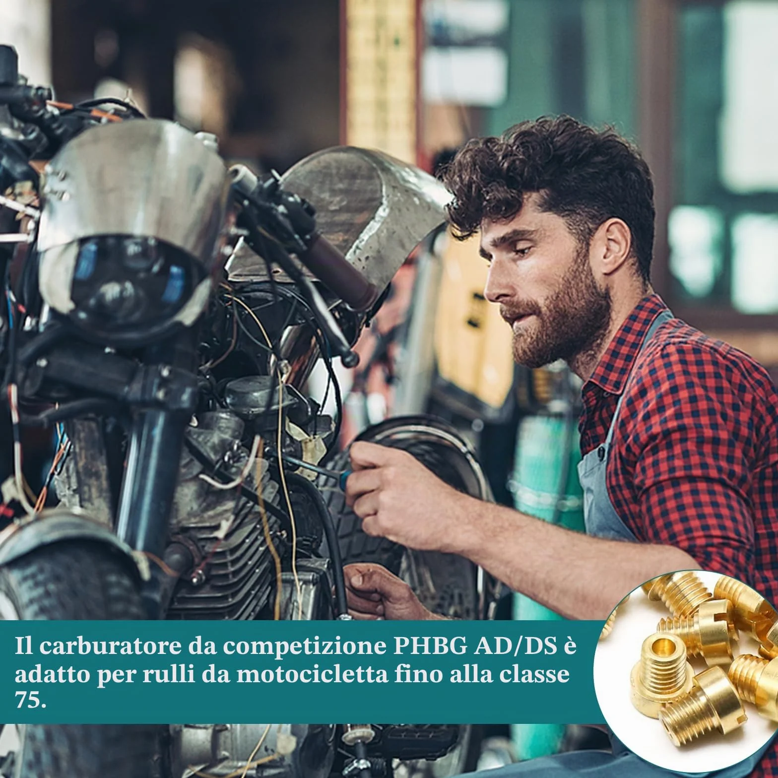 Getto Carburatore in Ottone M5 20 Pezzi per Motor Roller