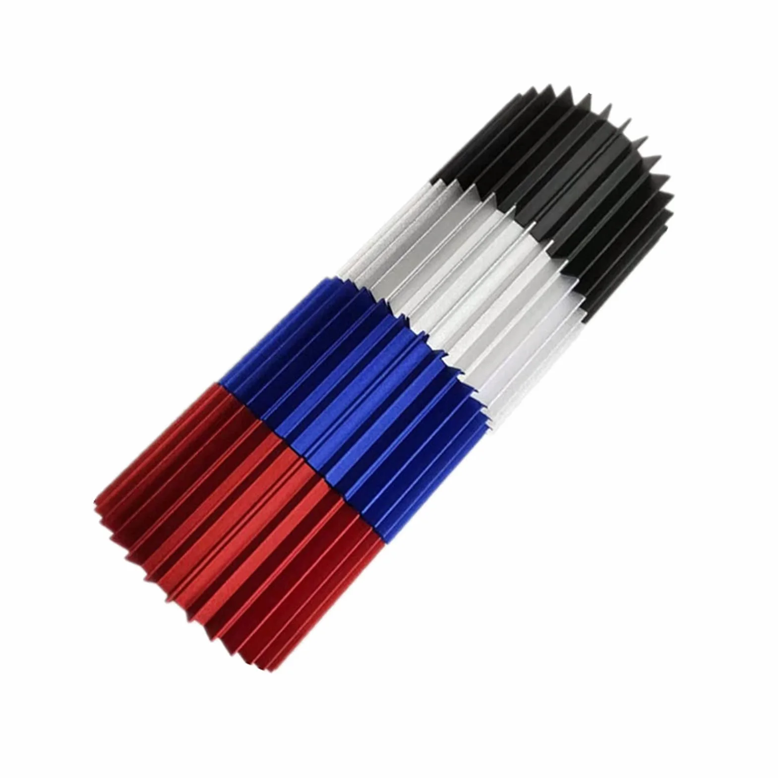 Auto filtro olio Copertura motore dissipatore raffreddamento Cap alluminio Billet Kit filtro olio ID 3" L 66mm radiatore SILVER