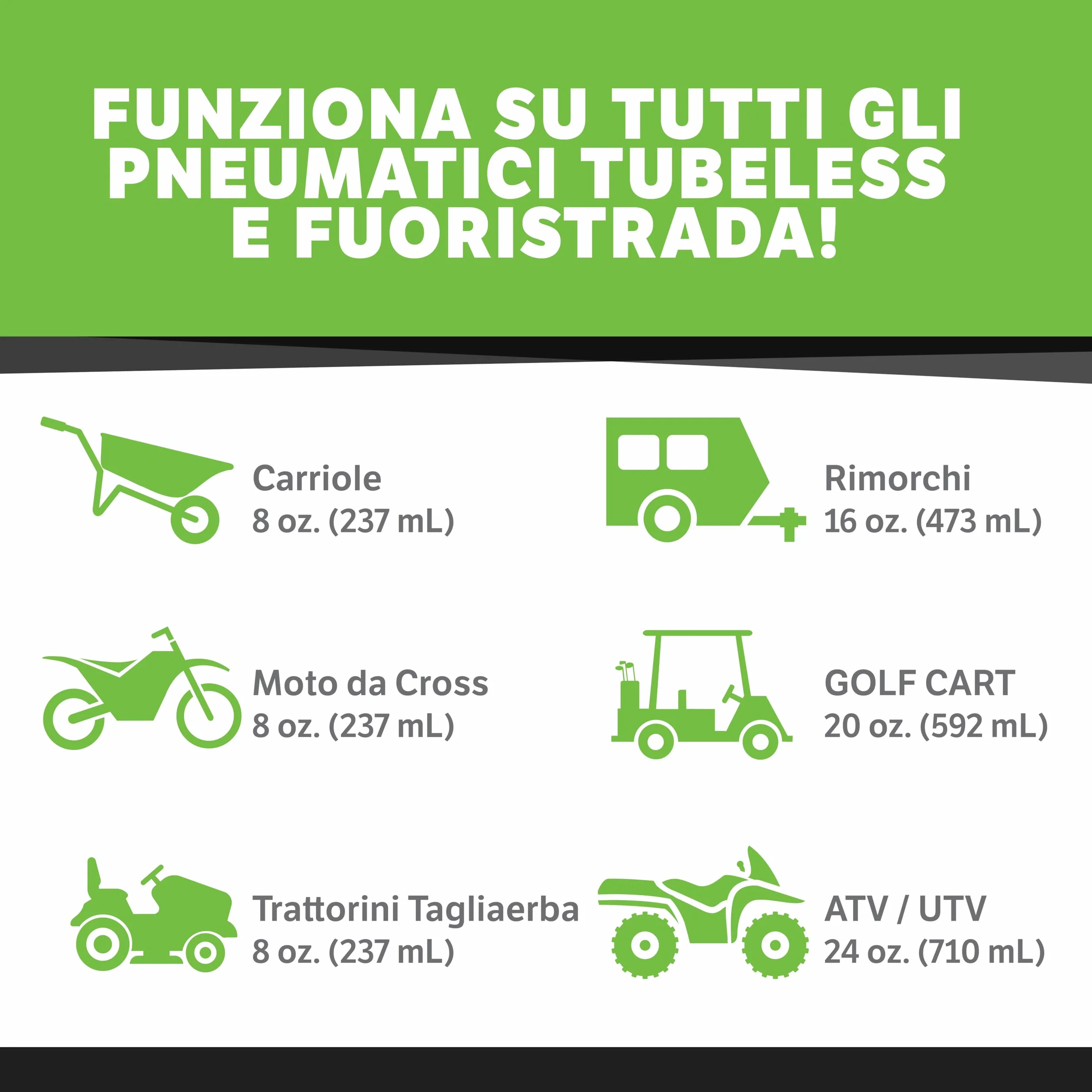 Slime 10031 Sigillante Pneumatico Antiforatura, Prevenire e Riparare, per Veicoli Non Stradali, Rimorchi, Fuoristrada, Quad, Carriole, Non Tossico, Ecologico, Flacone da 946 ml