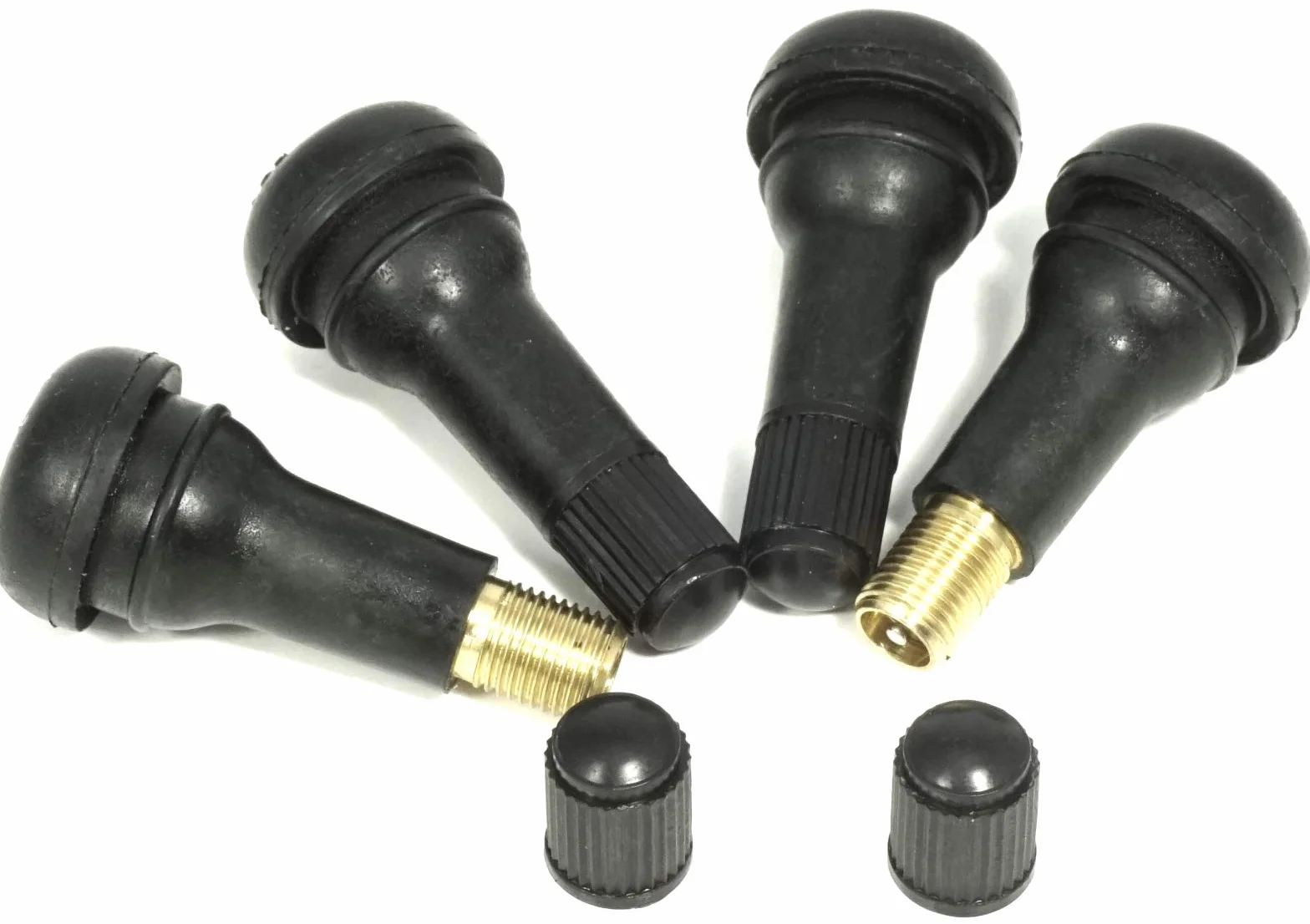TR413 Confezione da 4 valvole innescabili per pneumatici Lunghezza 43 mm