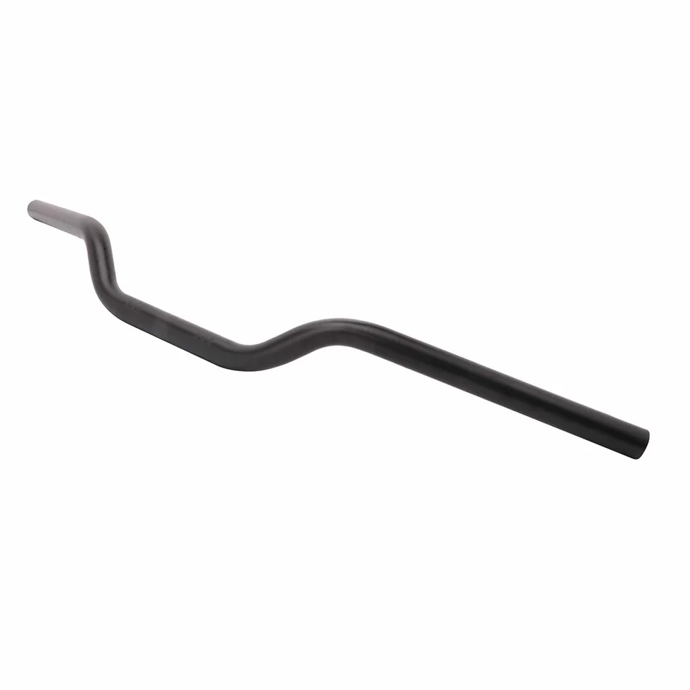 Manubrio Moto Piega Bassa 22mm Uniwersalny do Sportster XL 883 1200 Bobber Custom Chopper Softail Dyna Nero