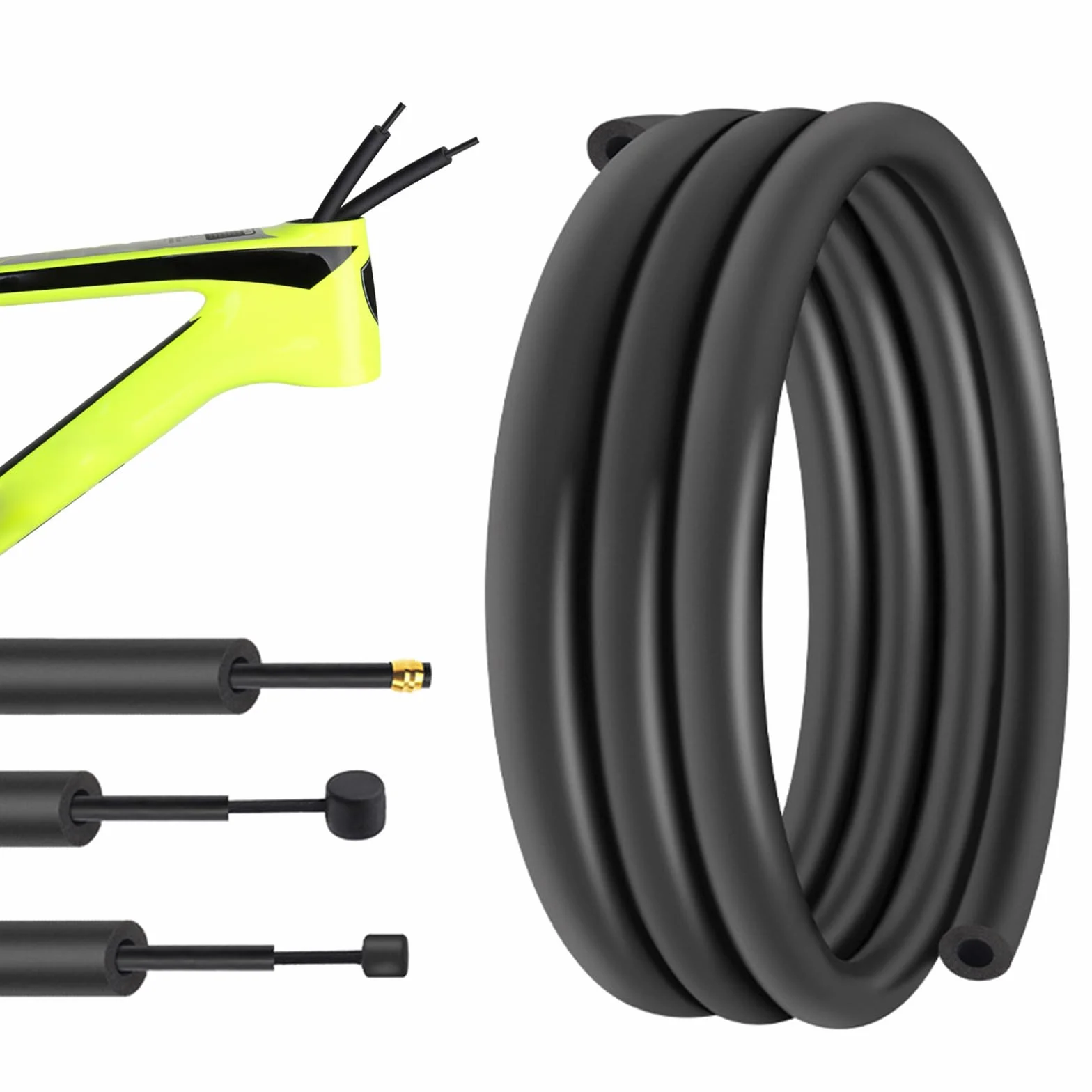 Cavo Schiuma Manicotto Diametro Interno 6mm Bike Telaio Alloggiamento Interno Ammortizzatore Protector Bicicletta