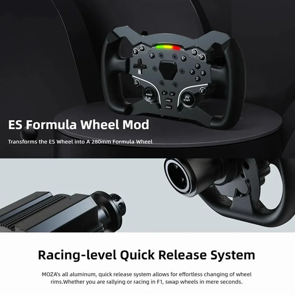 Racing ES – Formula Radmod 280 mm aviazione – Formula ES – piastra di ricambio 280 mm – corpo in alluminio