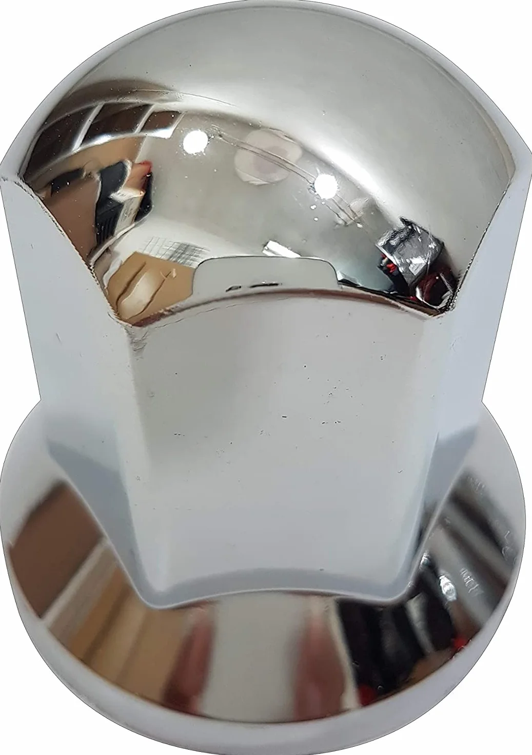 Copribulloni per ruote in plastica cromata LUX 32 mm 60 pezzi