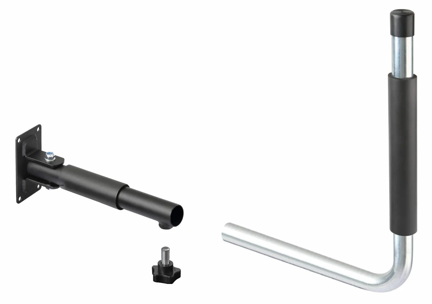Nordrive N60050 Coppia supporti da parete per box tetto (Laterale)