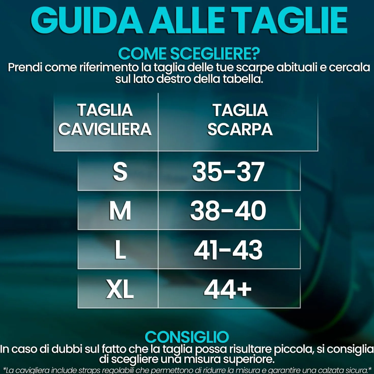 NativoDex Cavigliera Ortopedica Regolabile per Distorsione, Fascite Plantare e Tendinite