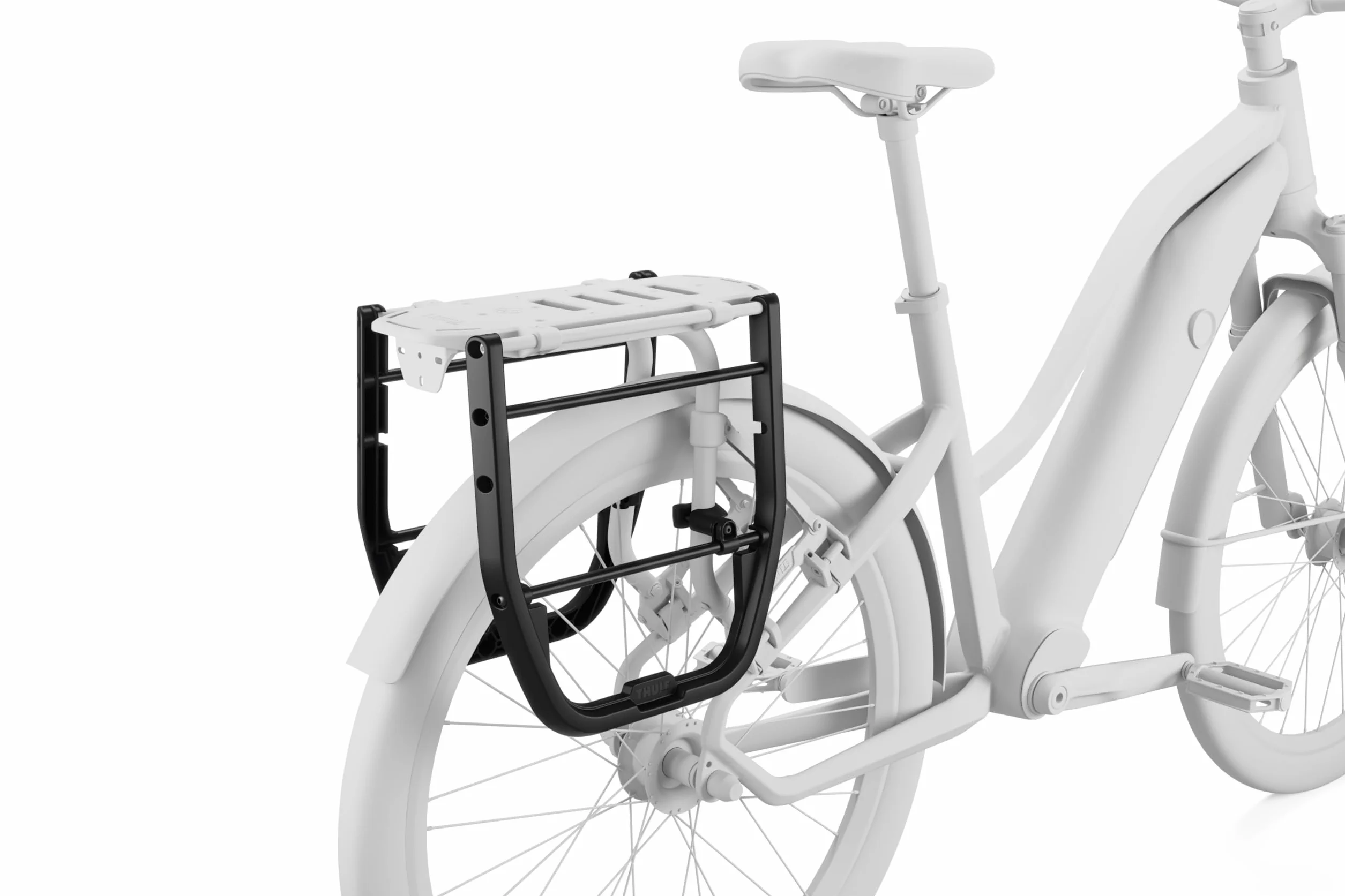 Thule Side Frames Set Telai Laterali Per Portapacchi Tour Rack Black, One-Size