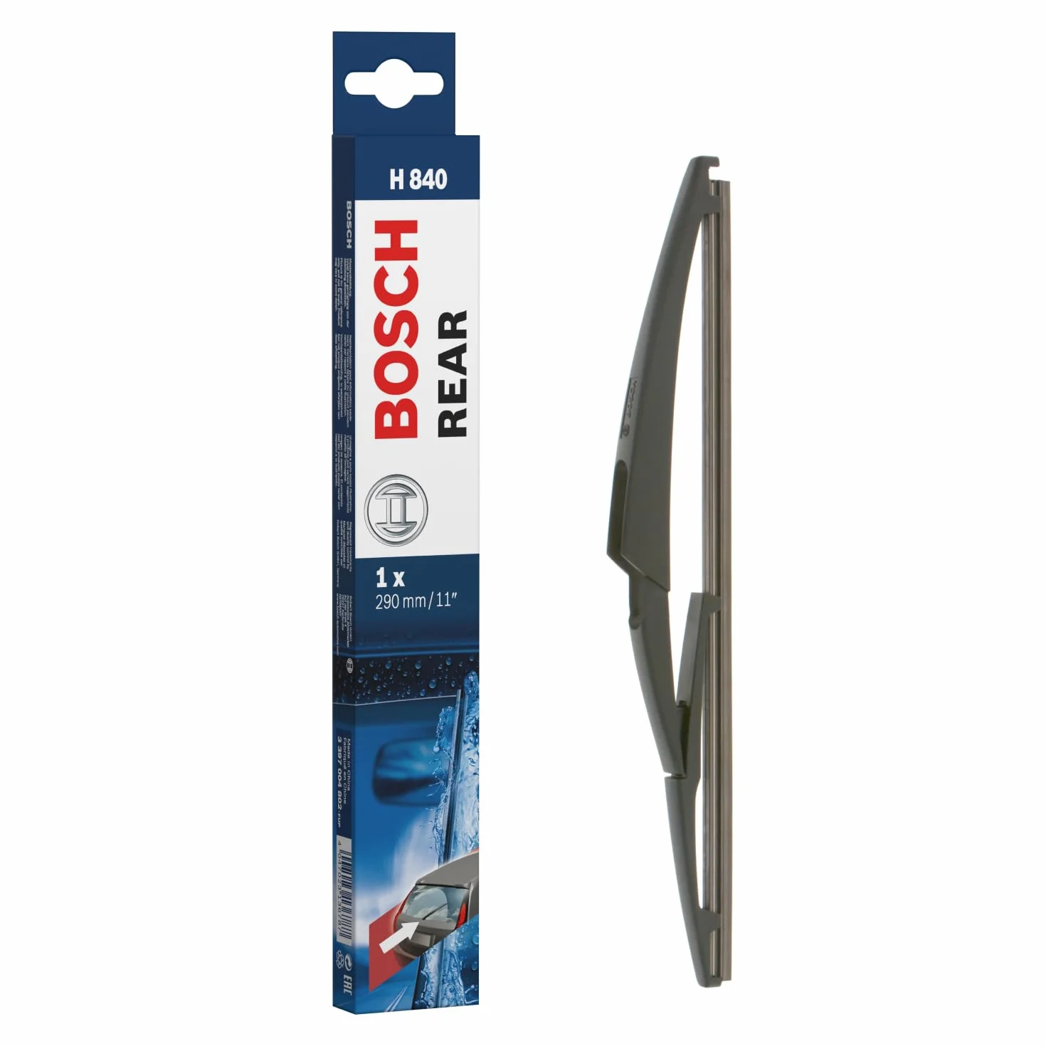 Bosch Rear Wiper Blade H840 290mm Tergicristallo Lunotto