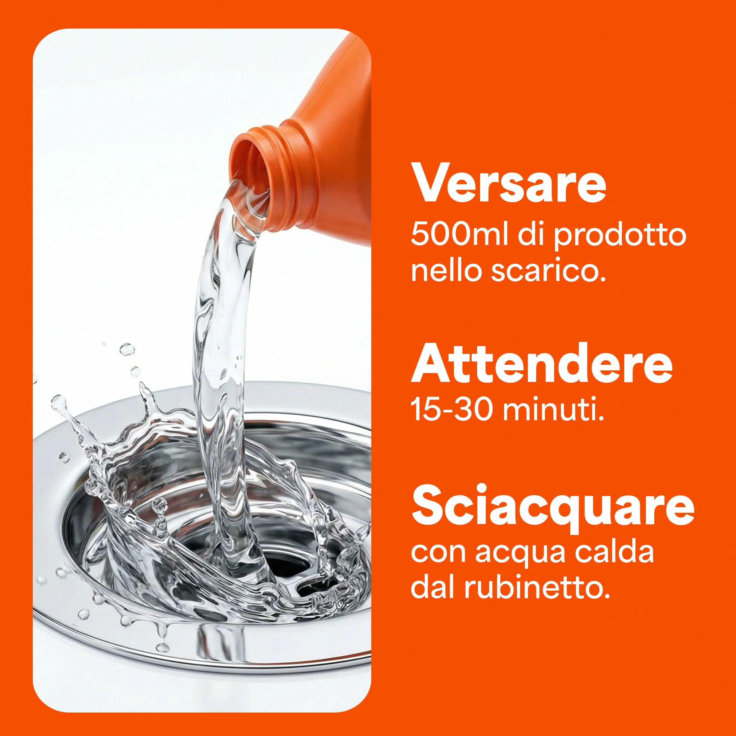 Mr Muscle Niagara Cucina Gel Disgorgante Forte per Tubi Scarichi 3x1000ml