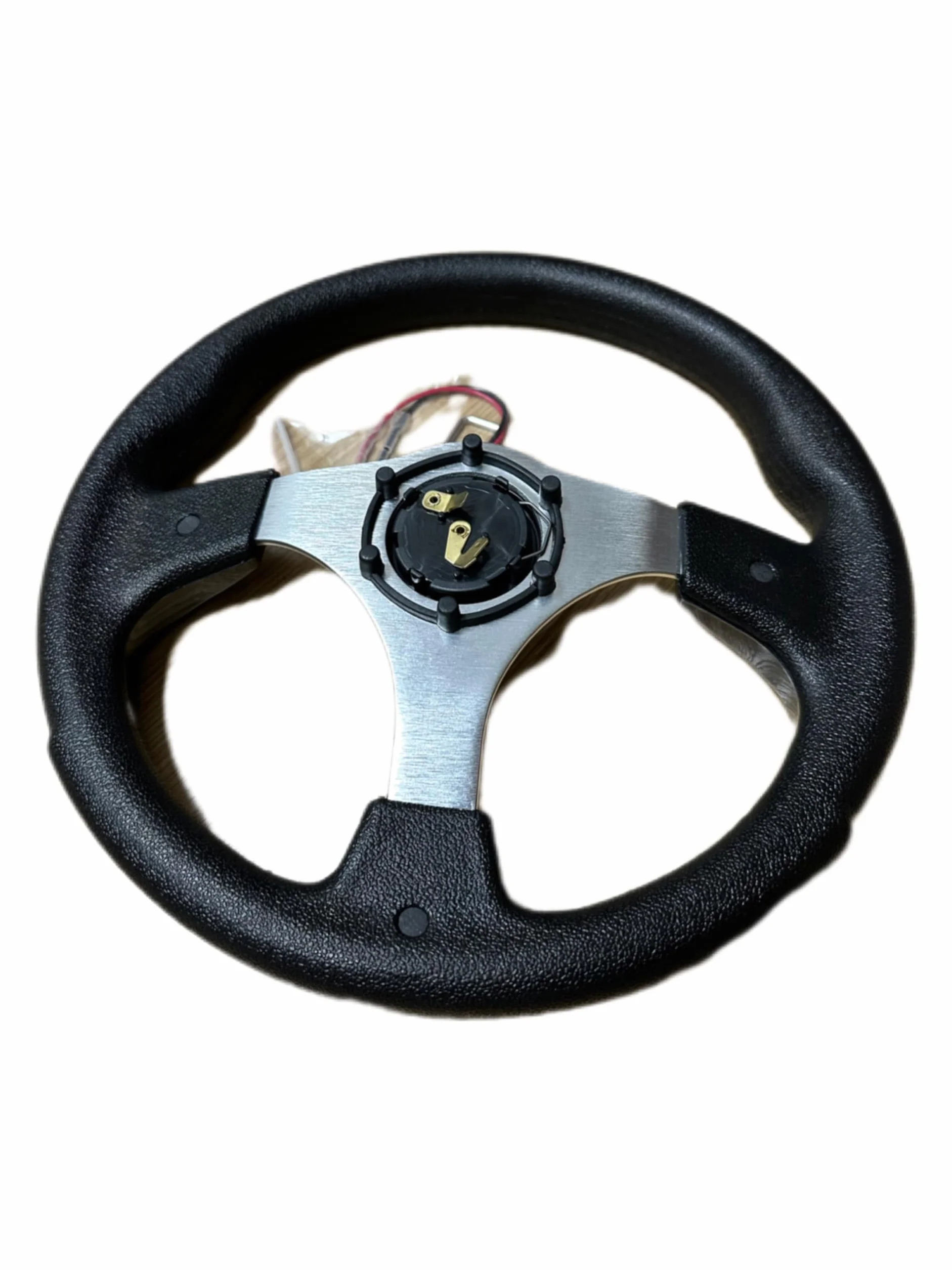 Volante Tuning Nero Lucido Sportivo Universale Auto Rally