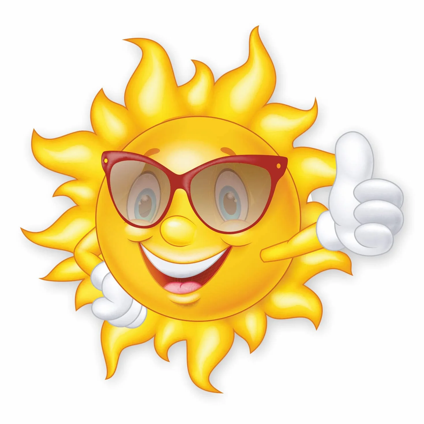 Auto733 Adesivo Smile Sole con Occhiali da Sole 31 cm I Adesivo Protezione UV Resistente alle intemperie I Valigia roulotte camper divertente estate I Kfz733